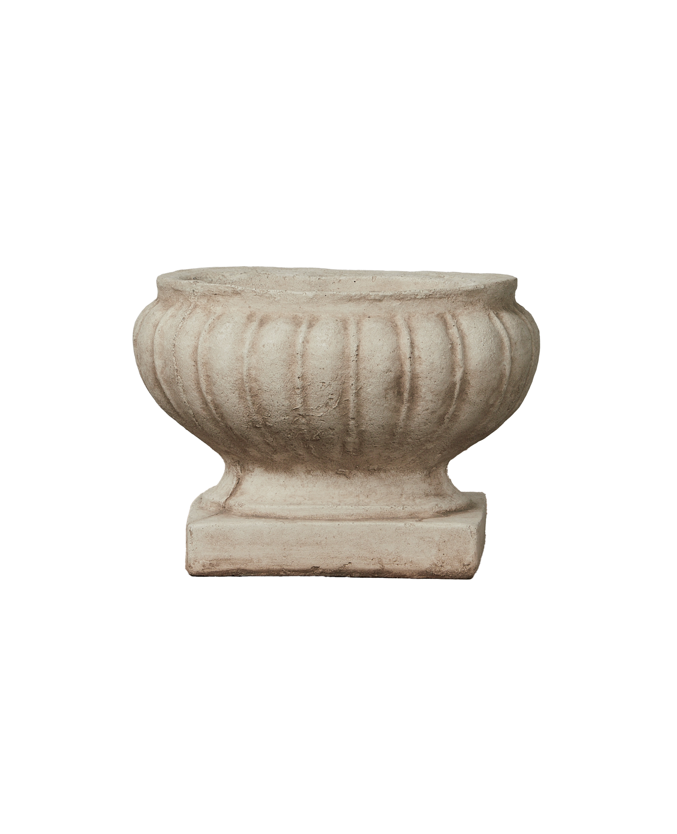 Olive Ateliers - Ribbed Oval Urn