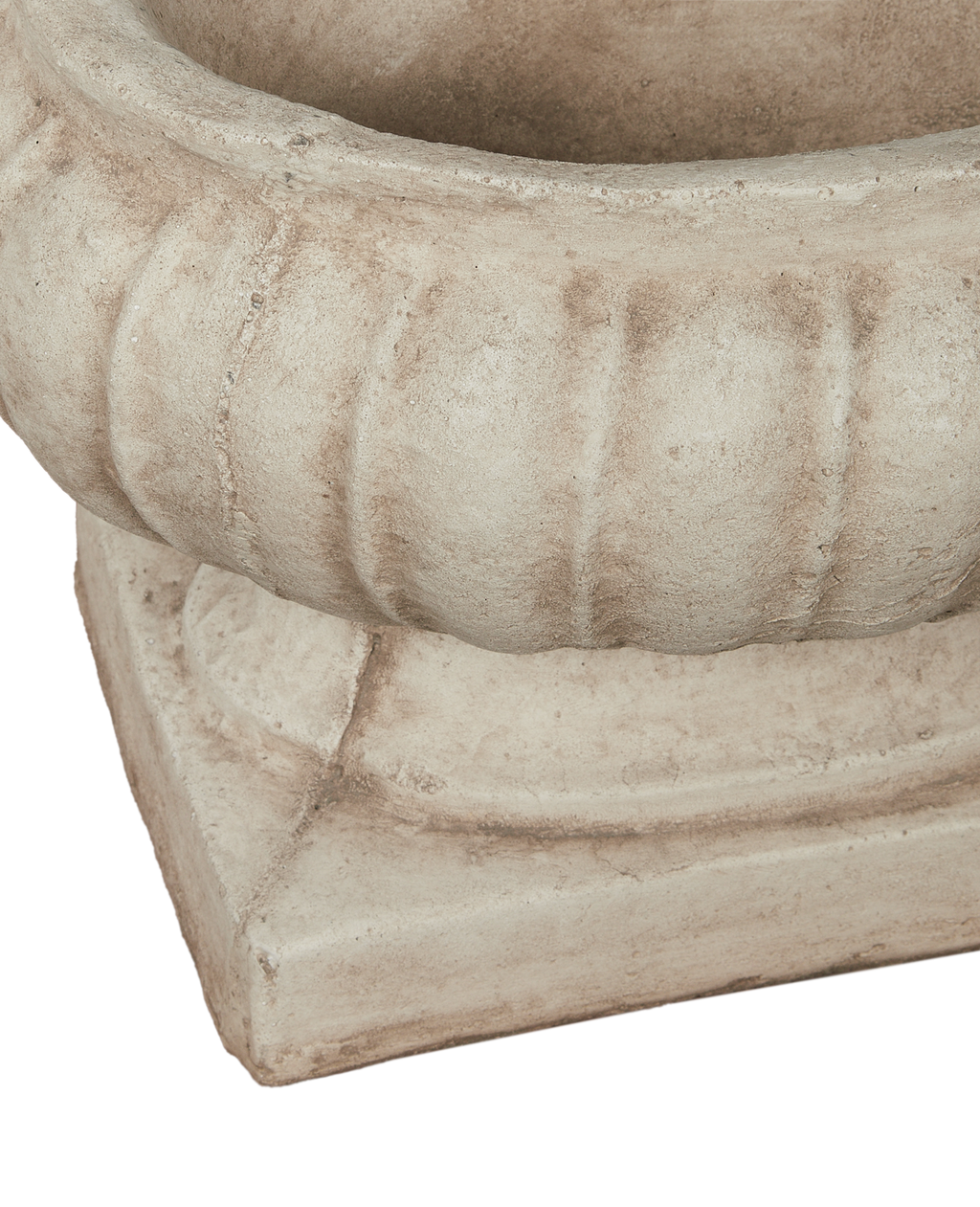 Olive Ateliers - Ribbed Oval Urn