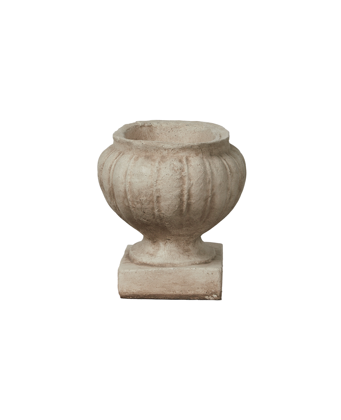 Olive Ateliers - Ribbed Oval Urn