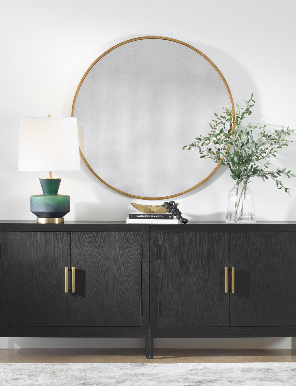Lulu and Georgia - Maurice Round Mirror