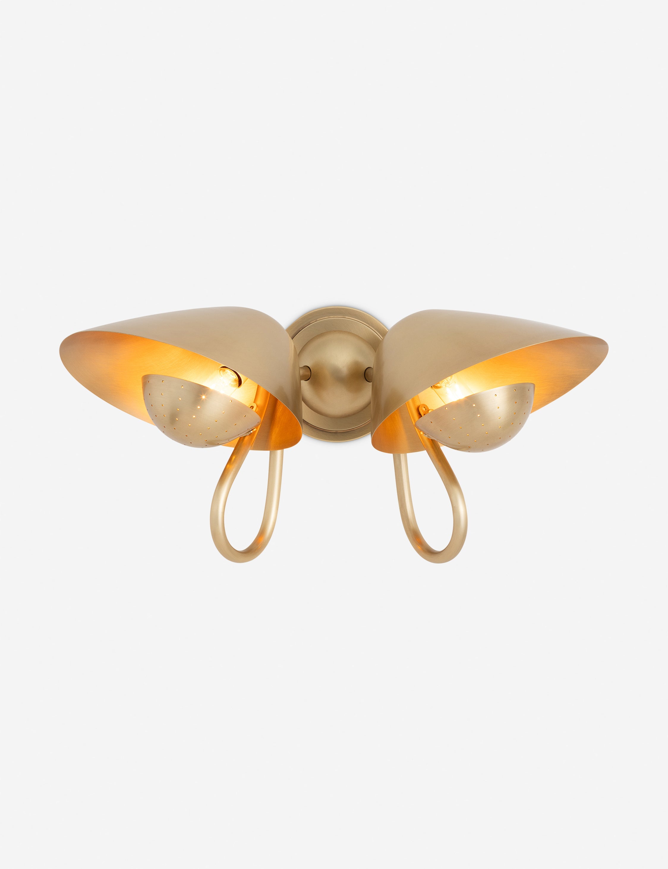 Lulu and Georgia - Keaton Double Sconce by Regina Andrew