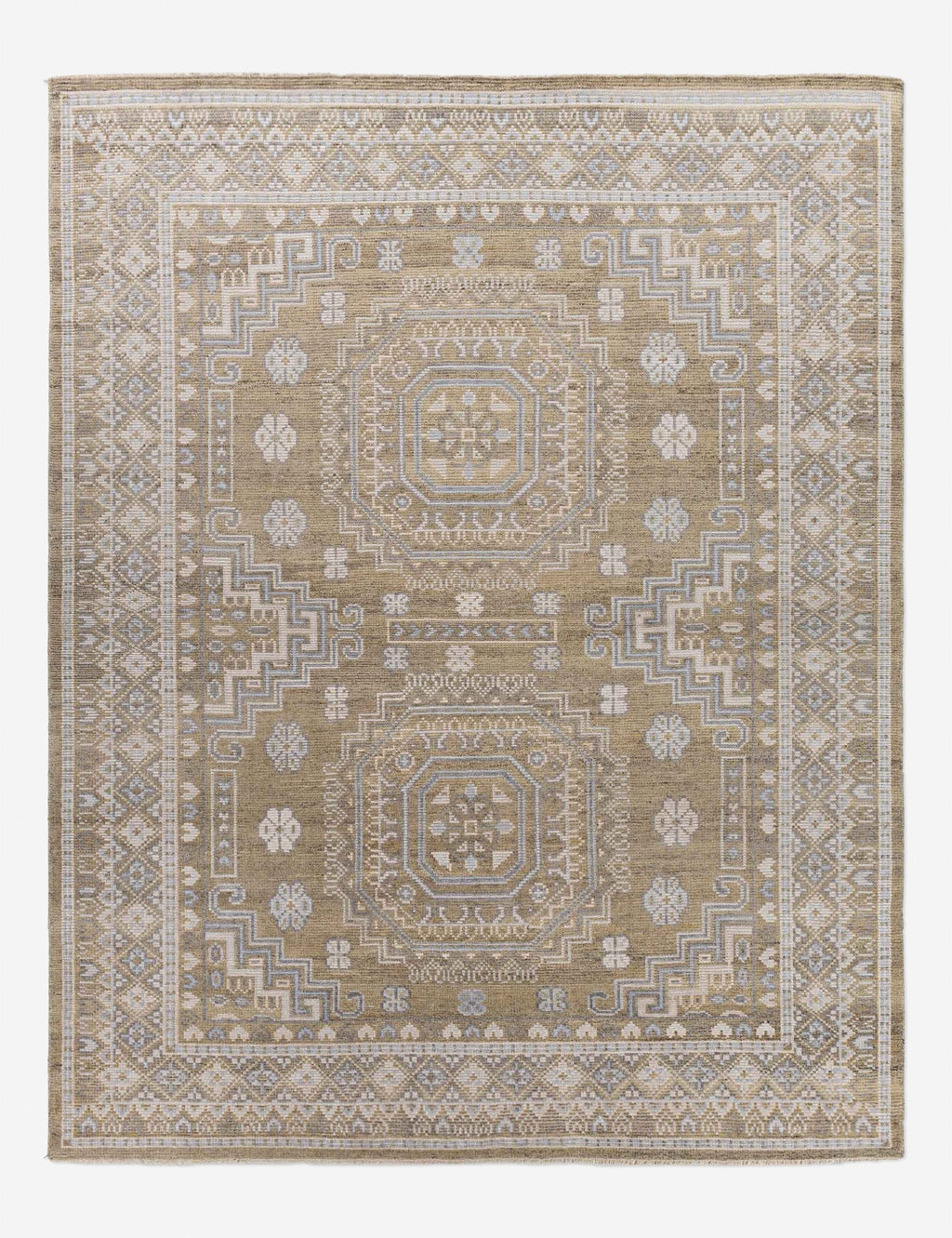 Lulu and Georgia - Anahit Hand-Knotted Wool-Blend Rug