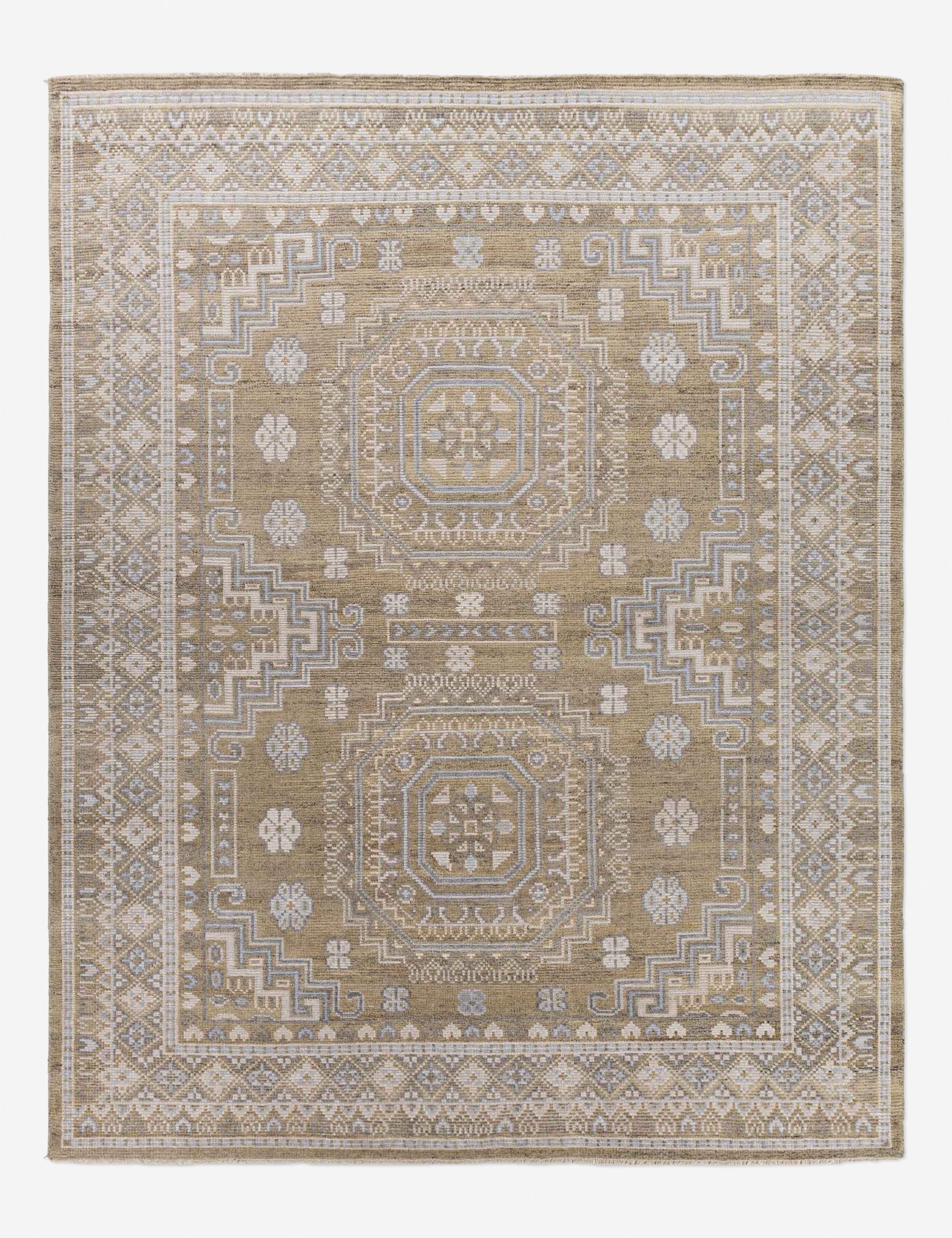 Lulu and Georgia - Anahit Hand-Knotted Wool-Blend Rug