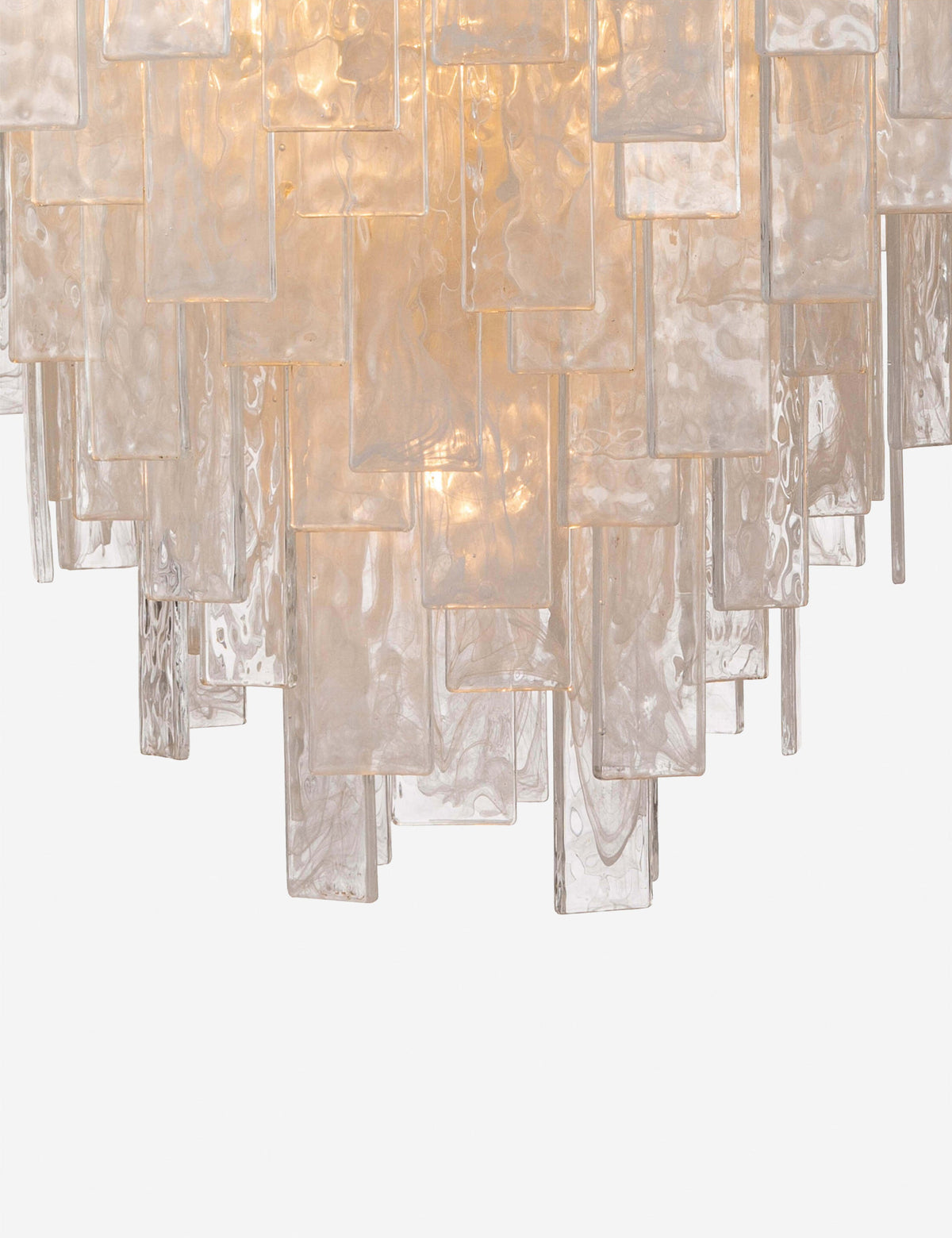 Lulu and Georgia - Open Box: Glacier Chandelier, Brass 31"Dia by Regina Andrew
