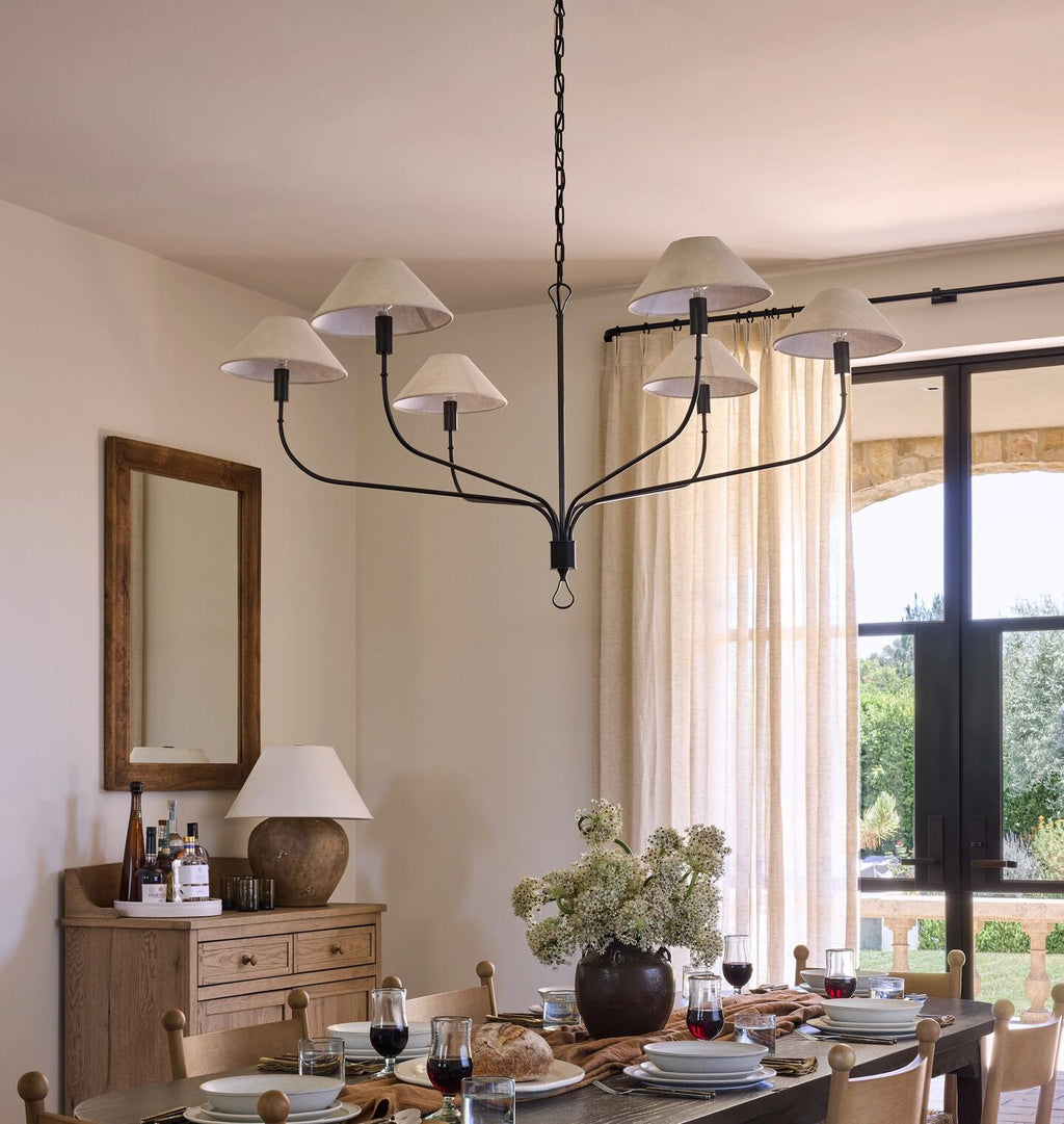 Amber Interiors - Griffin Extra Large Tail Chandelier