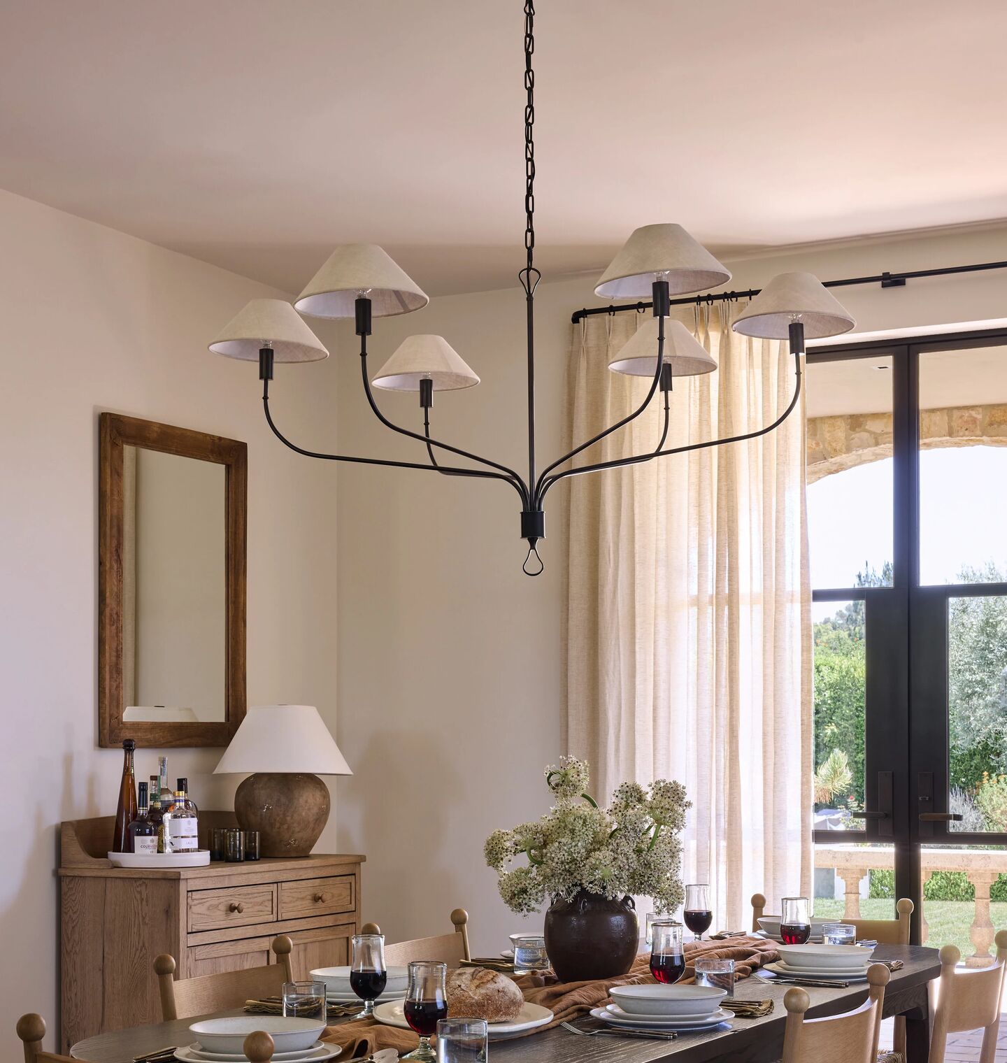 Amber Interiors - Griffin Extra Large Tail Chandelier
