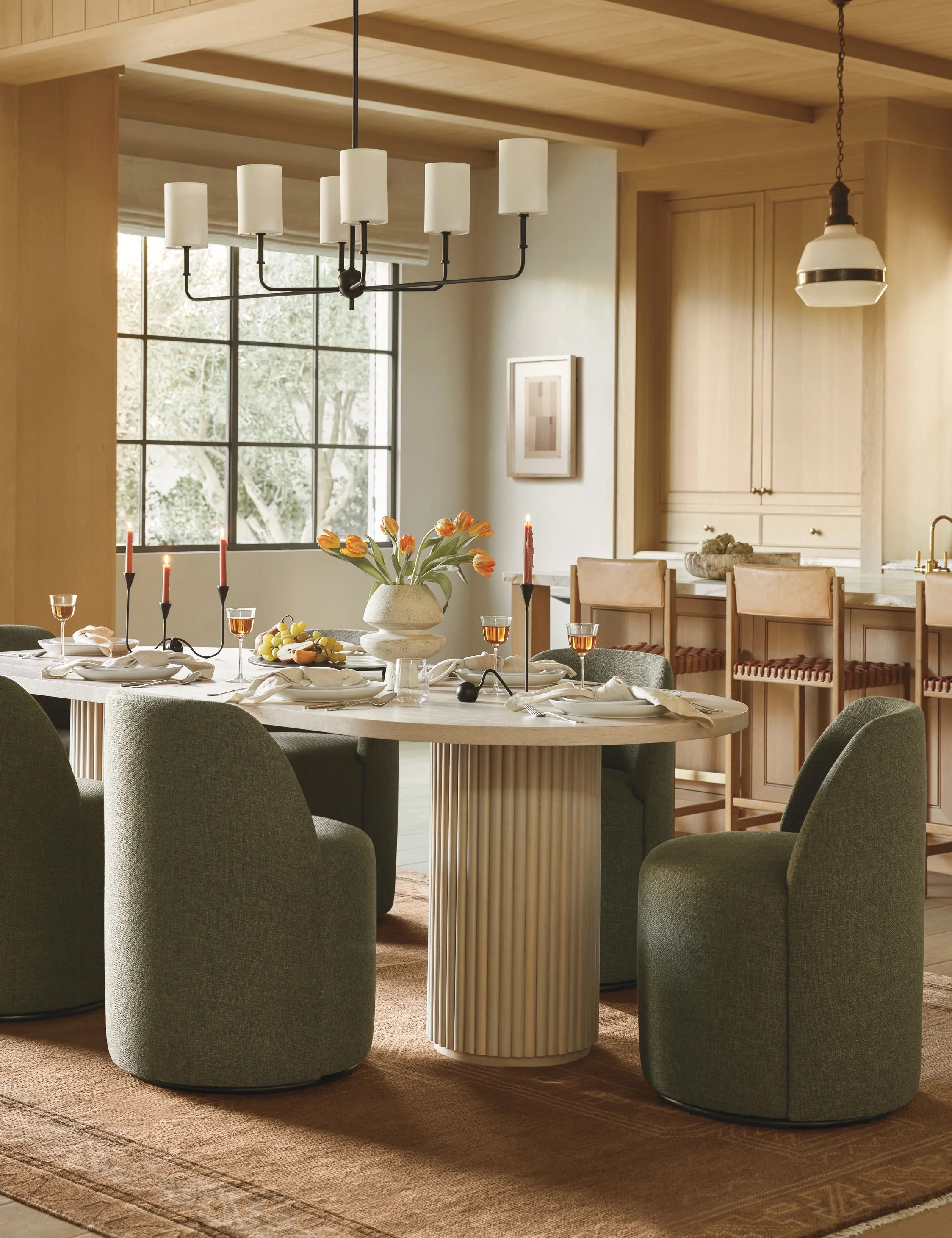Lulu and Georgia - Mckay Swivel Dining Chair