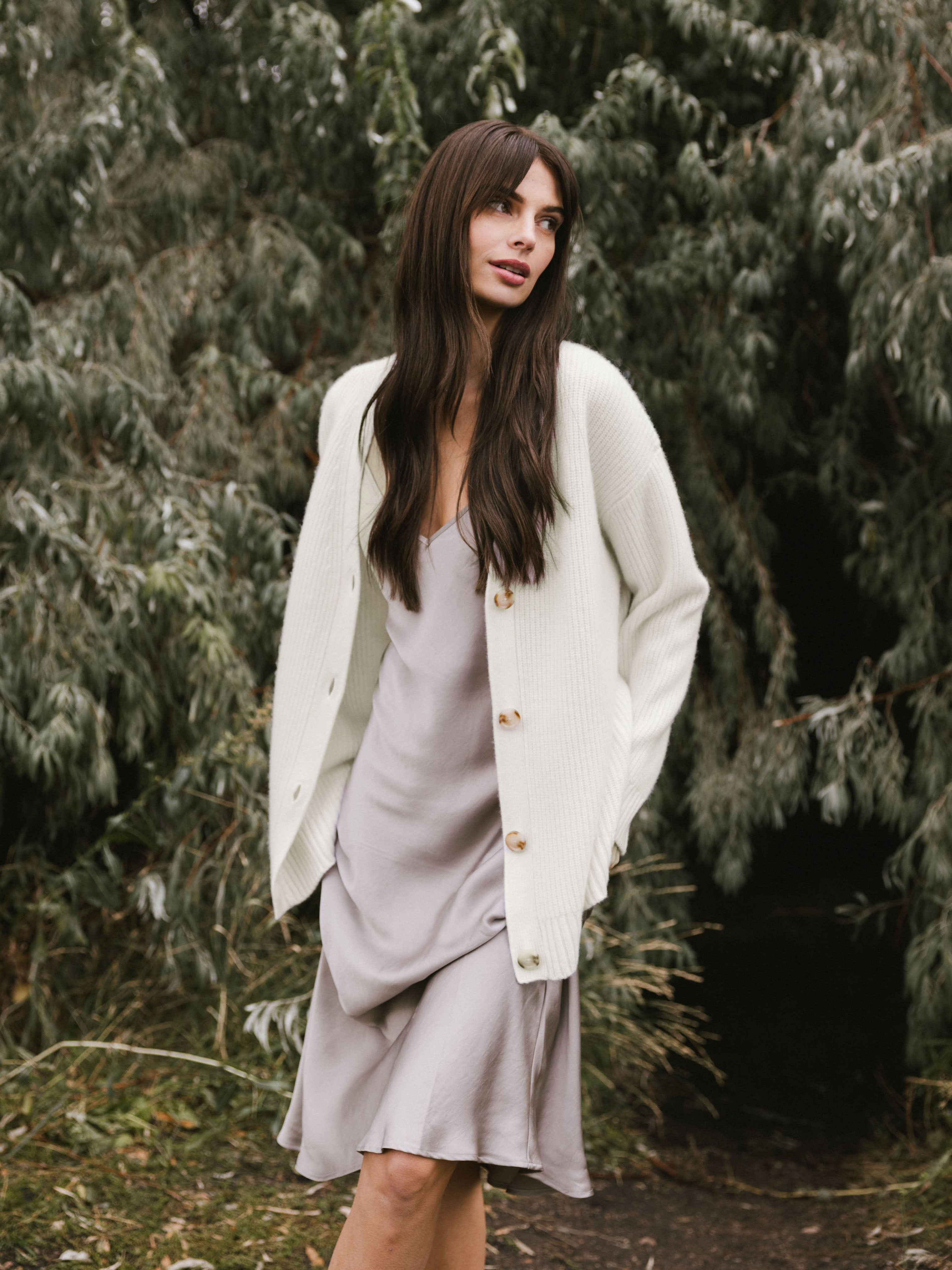Cozy Earth - Oversized Sunday Cashmere Cardigan - Wholesale