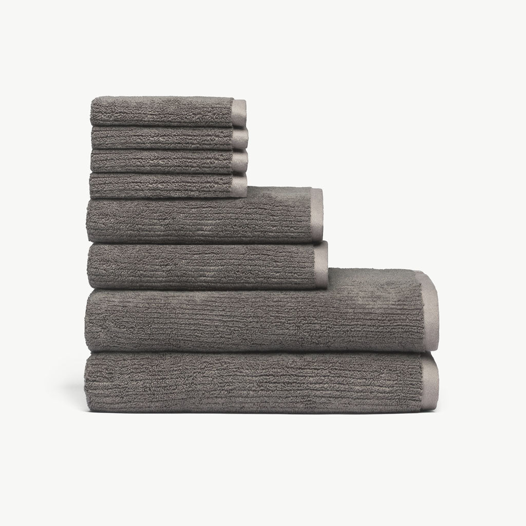 Cozy Earth - Ribbed Terry Bath Towel Set