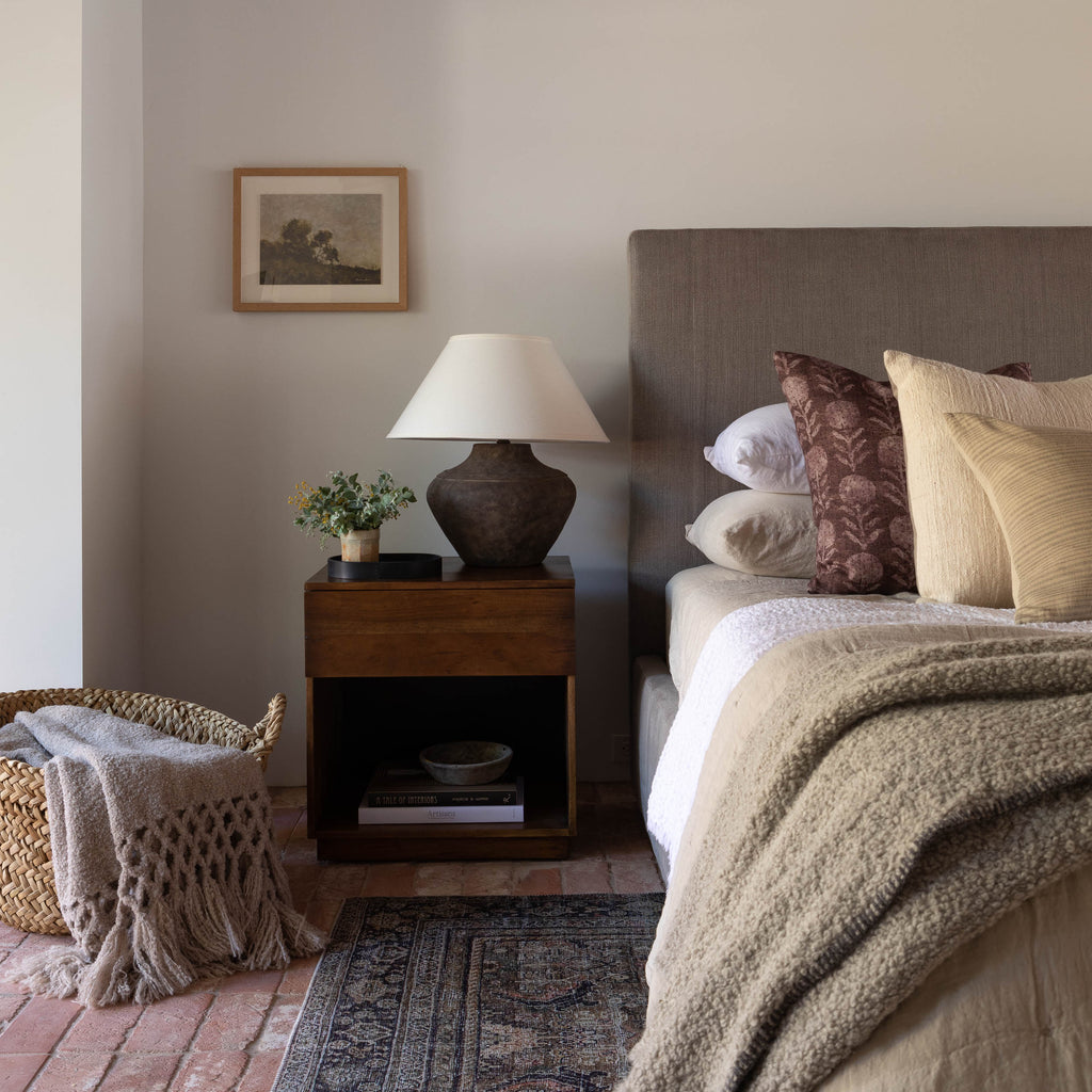 Amber Interiors - Calabria Rustico Table Lamp