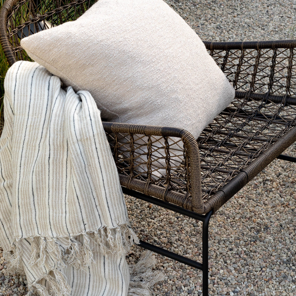 Amber Interiors - Newport Throw Blanket