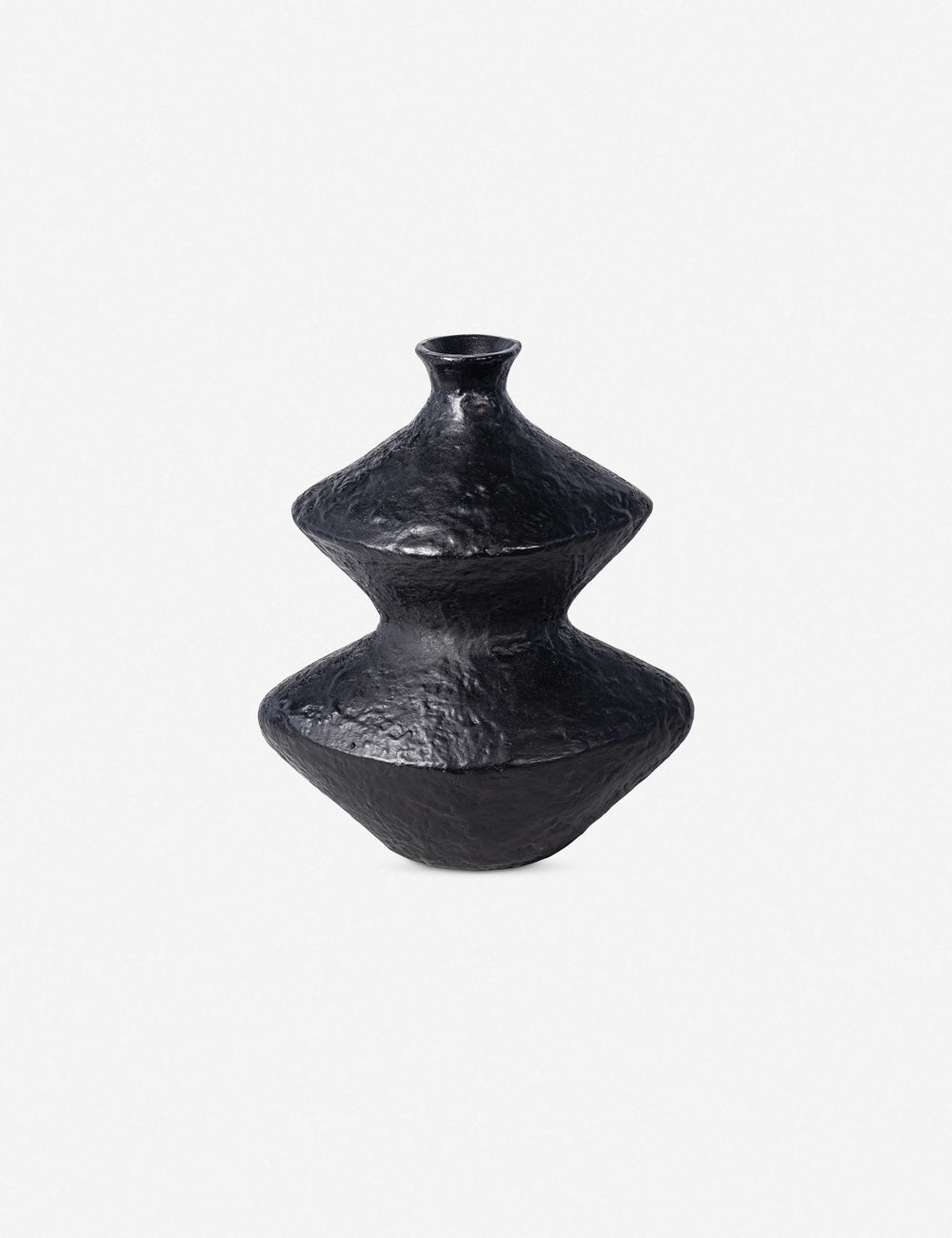 Lulu and Georgia - Poe Metal Decorative Vase by Regina Andrew