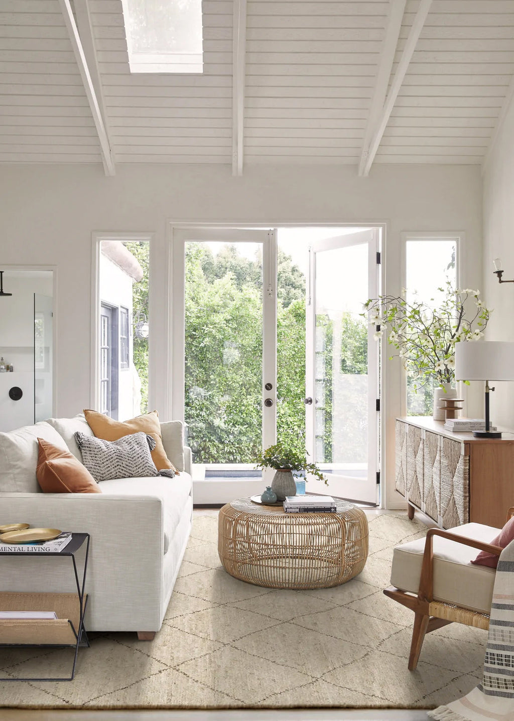 Lulu and Georgia - Afella Hand-Knotted Wool Rug Swatch 18" x 18"