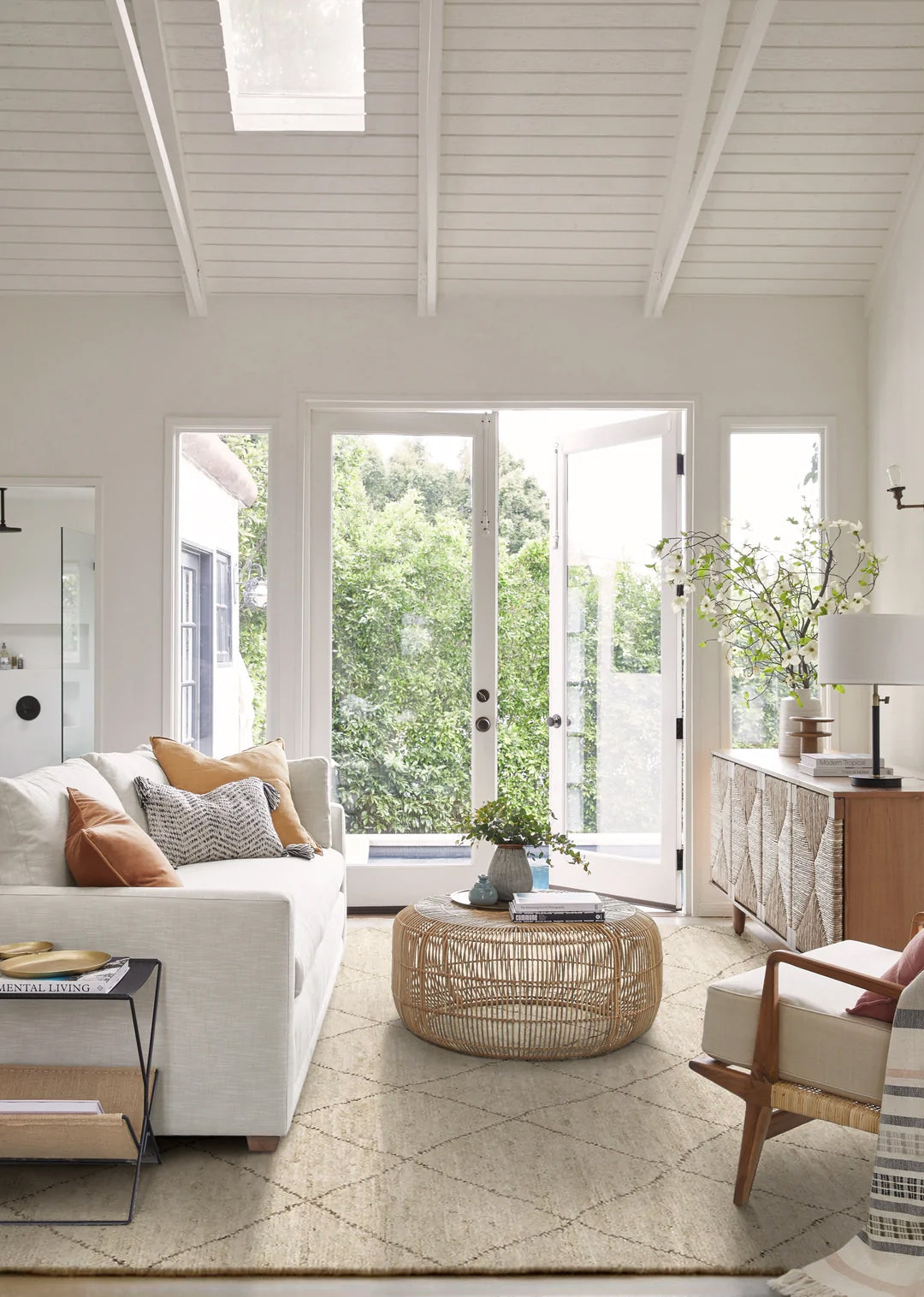 Lulu and Georgia - Afella Hand-Knotted Wool Rug Swatch 18" x 18"