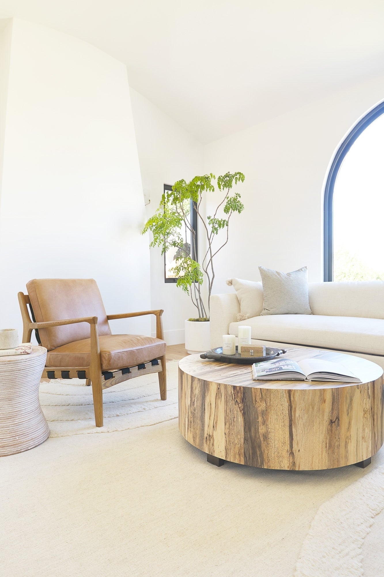 Lulu and Georgia - Kenneth Leather Chair
