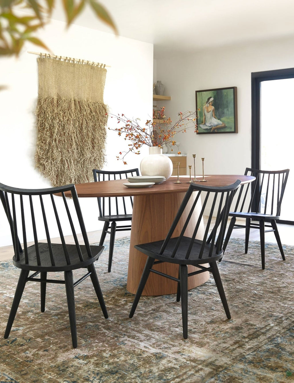 Lulu and Georgia - Beth Oval Dining Table, Brown