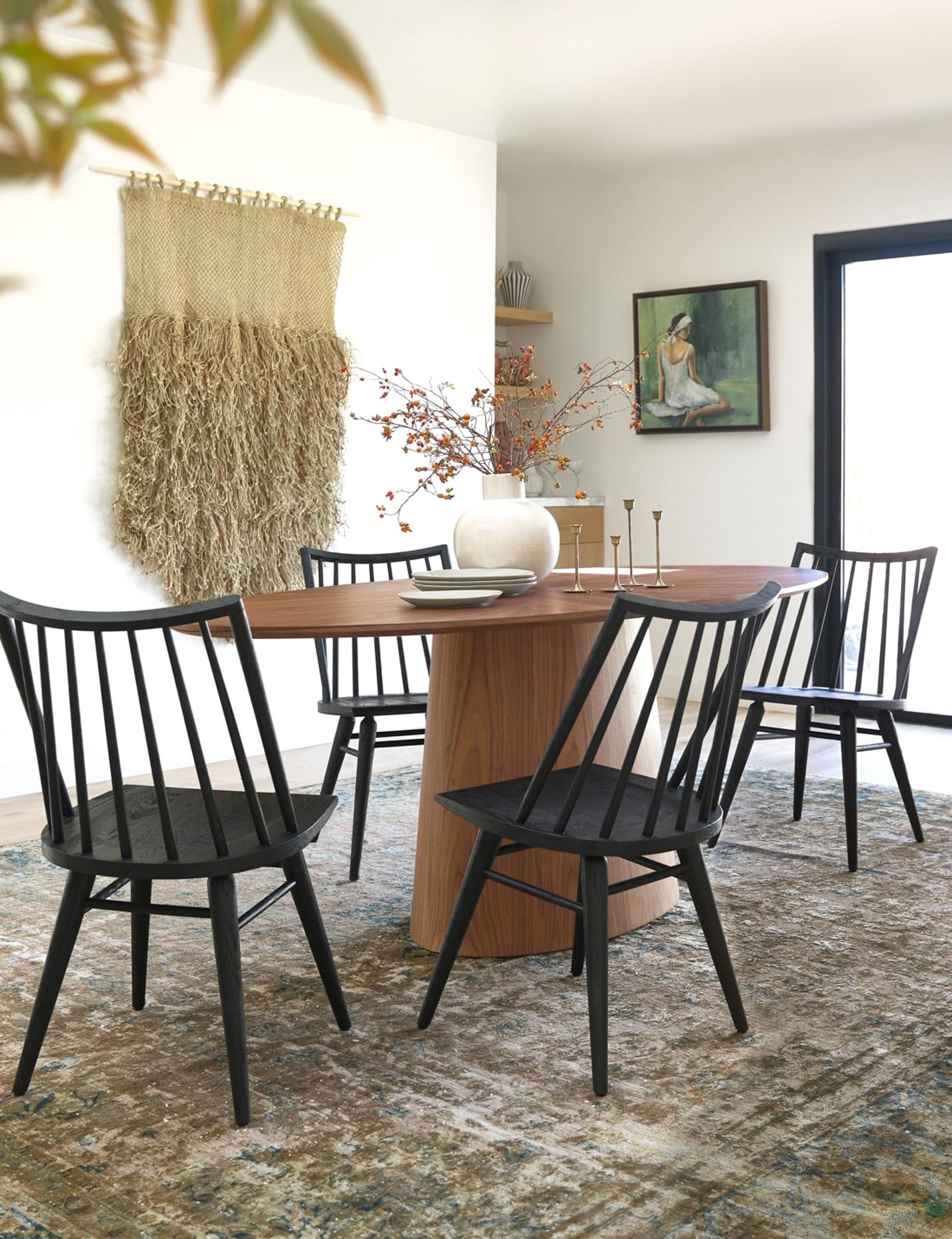 Lulu and Georgia - Beth Oval Dining Table, Brown