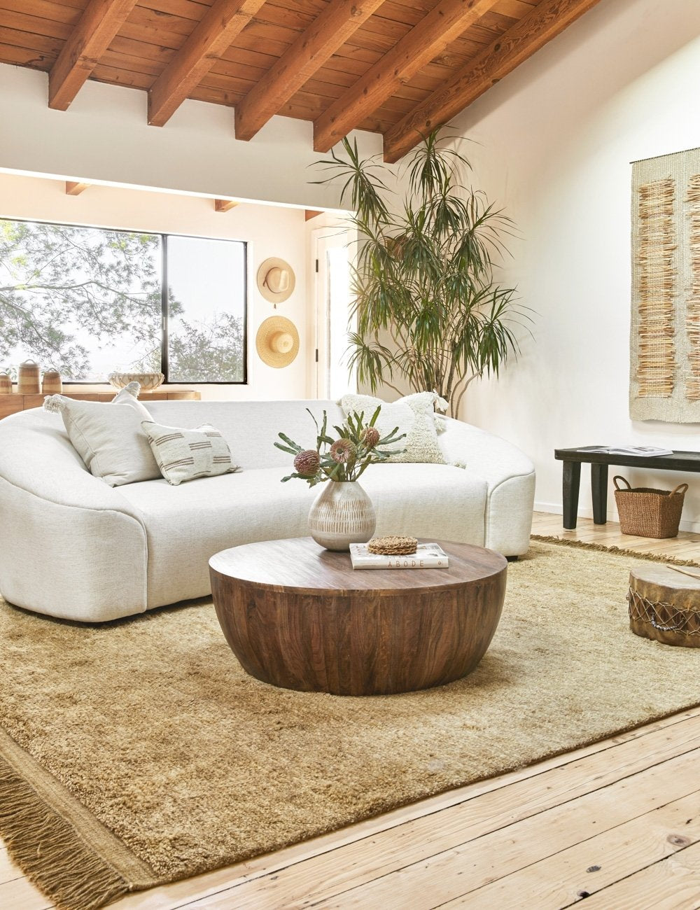 Lulu and Georgia - Jacob Round Coffee Table by Arteriors