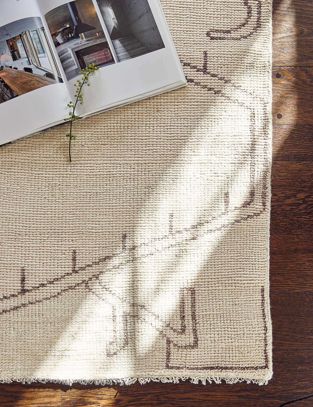 Lulu and Georgia - Rehya Hand - Knotted Wool Rug