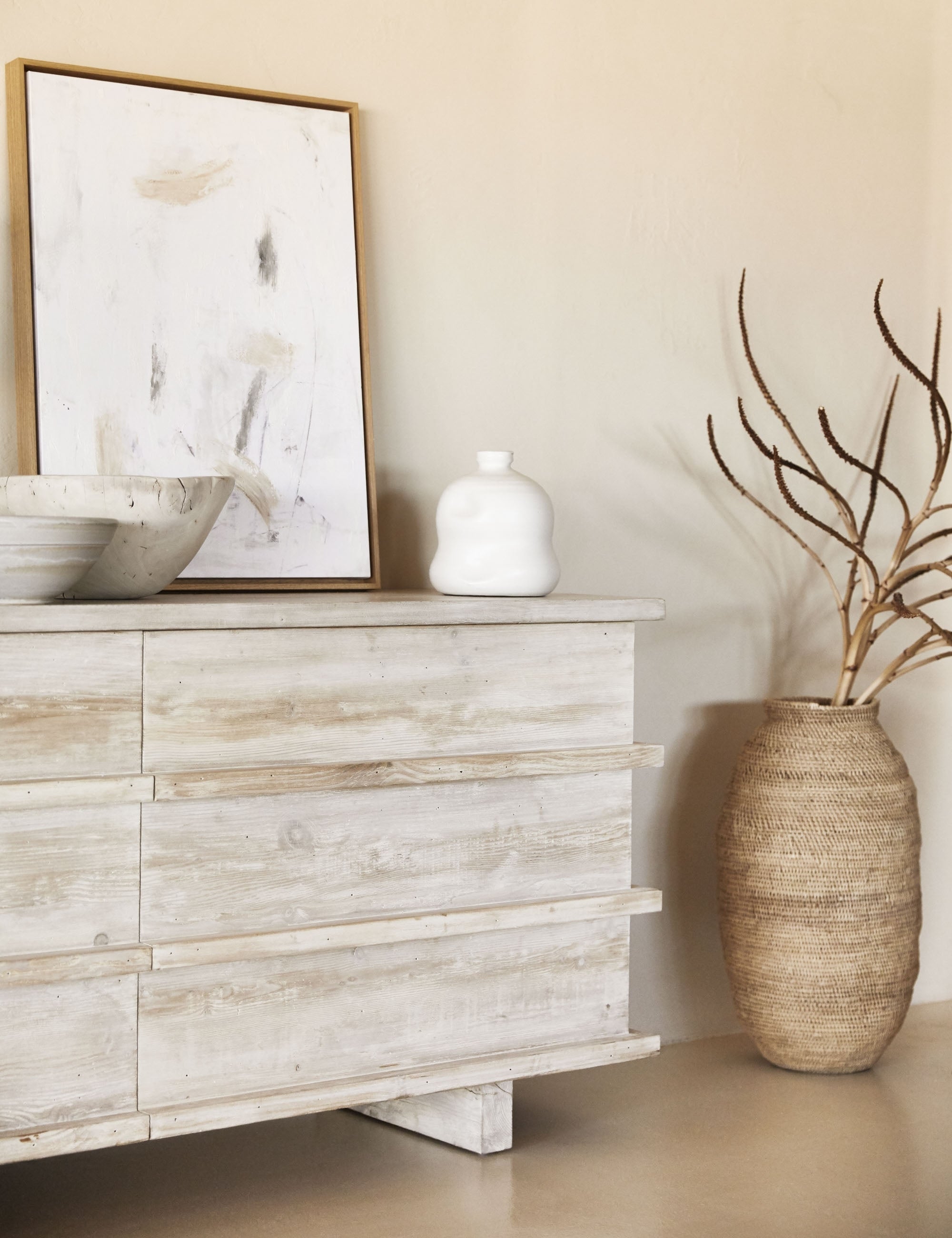 Lulu and Georgia - Corliss 6 - Drawer Dresser, White Wash