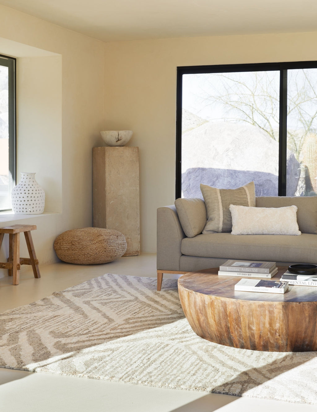 Lulu and Georgia - Jacob Round Coffee Table by Arteriors