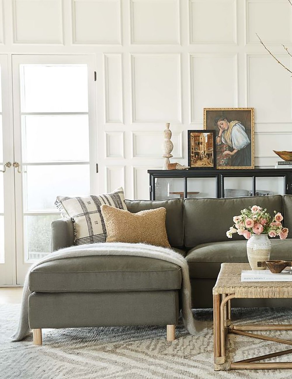 Lulu and Georgia - Belmont Sectional Sofa by Ginny Macdonald
