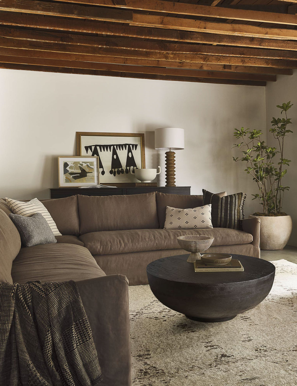 Lulu and Georgia - Open Box: Leio Round Coffee Table