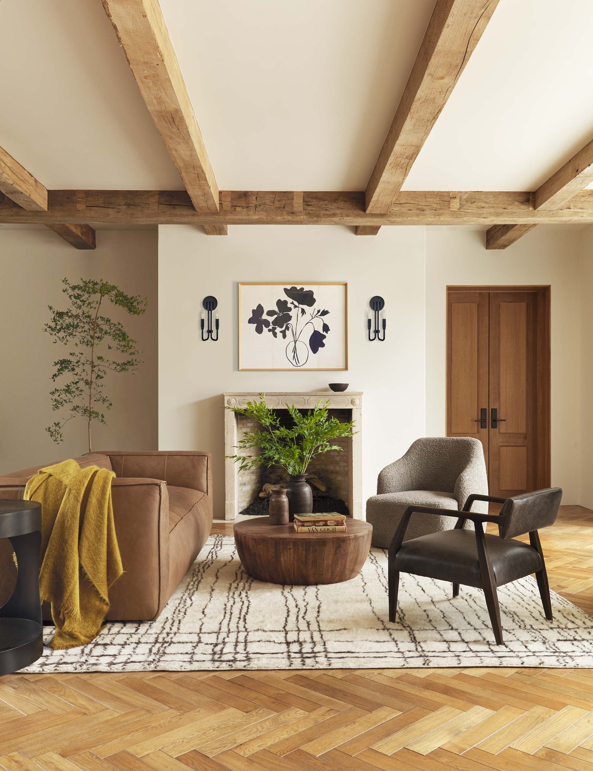 Lulu and Georgia - Anenome Print by Susan Hable