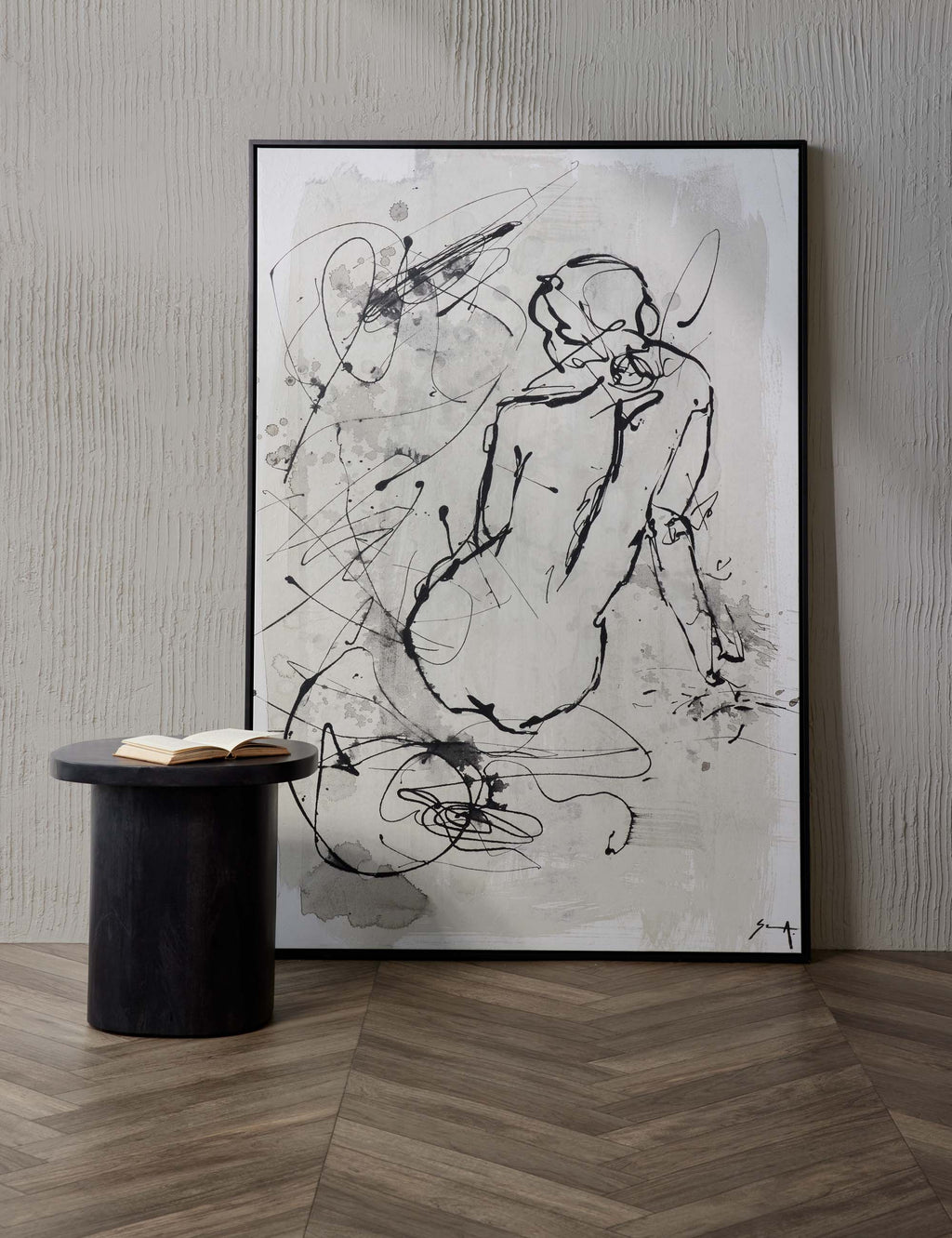Lulu and Georgia - Figure of Ebba Wall Art