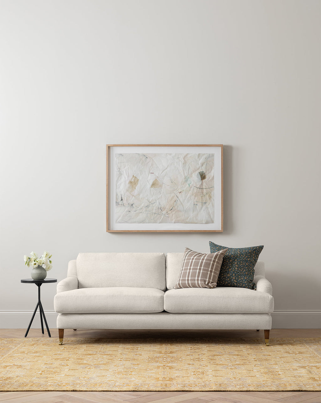 McGee & Co - Lucille English Roll Arm Sofa 78"