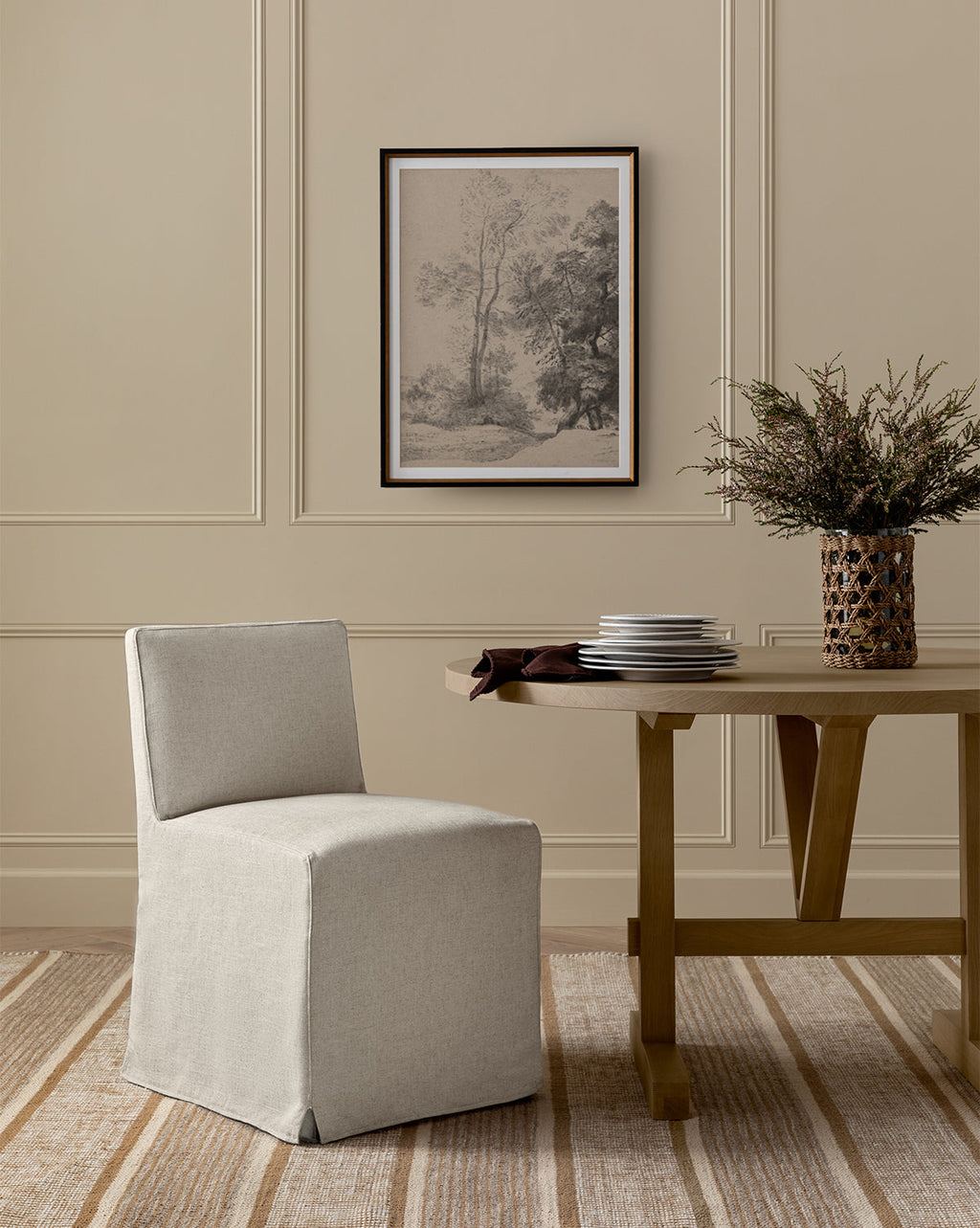 McGee & Co - Olivier Slipcover Dining Chair