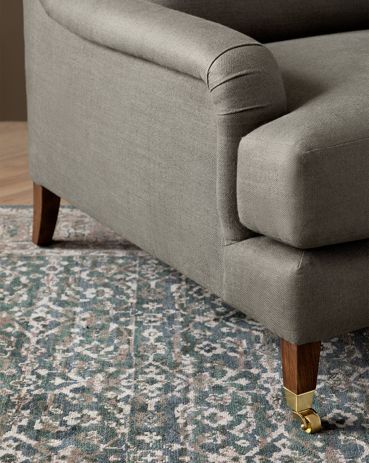 McGee & Co - Lucille English Roll Arm Chair and a Half