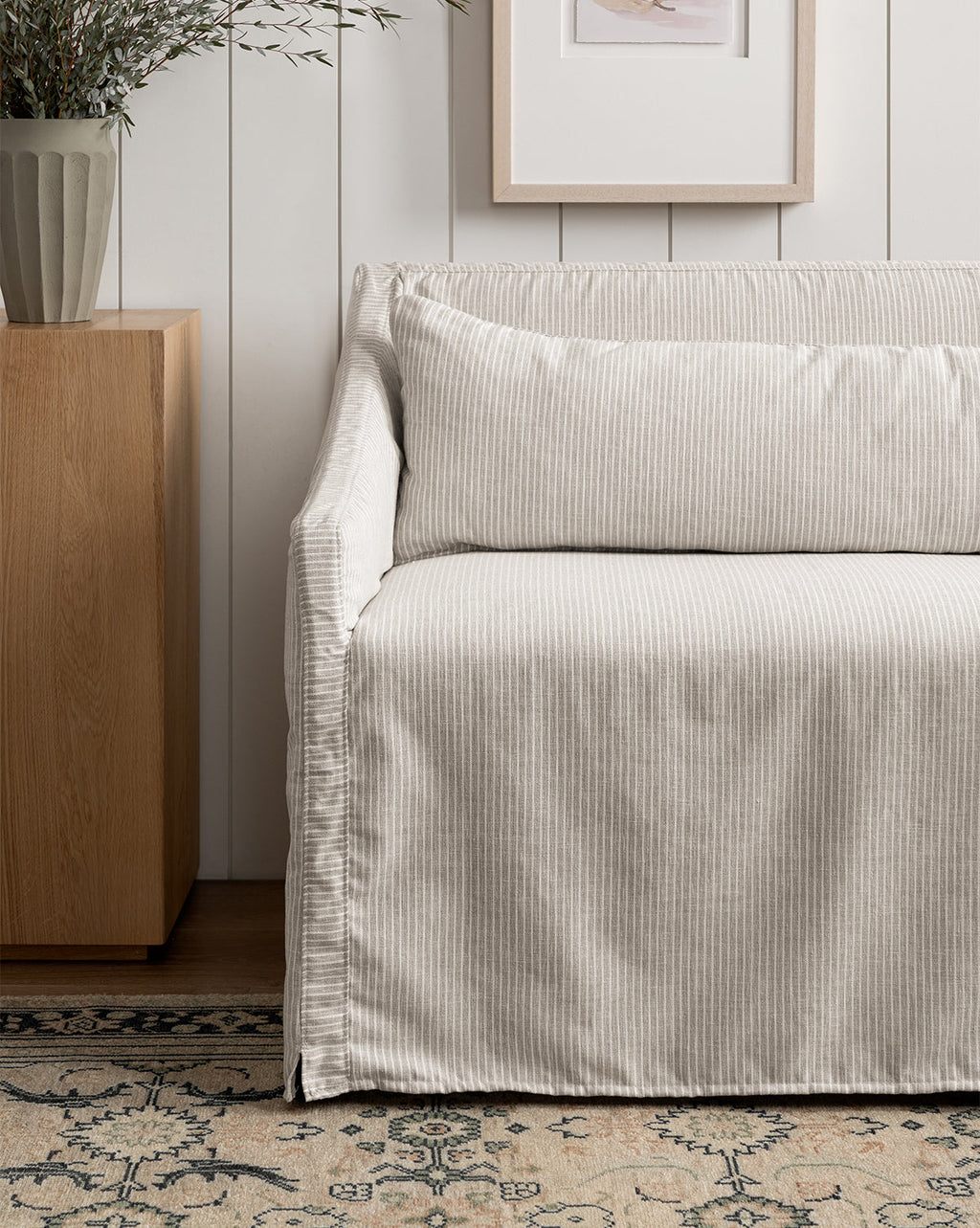 McGee & Co - Olivier Slipcover Dining Bench