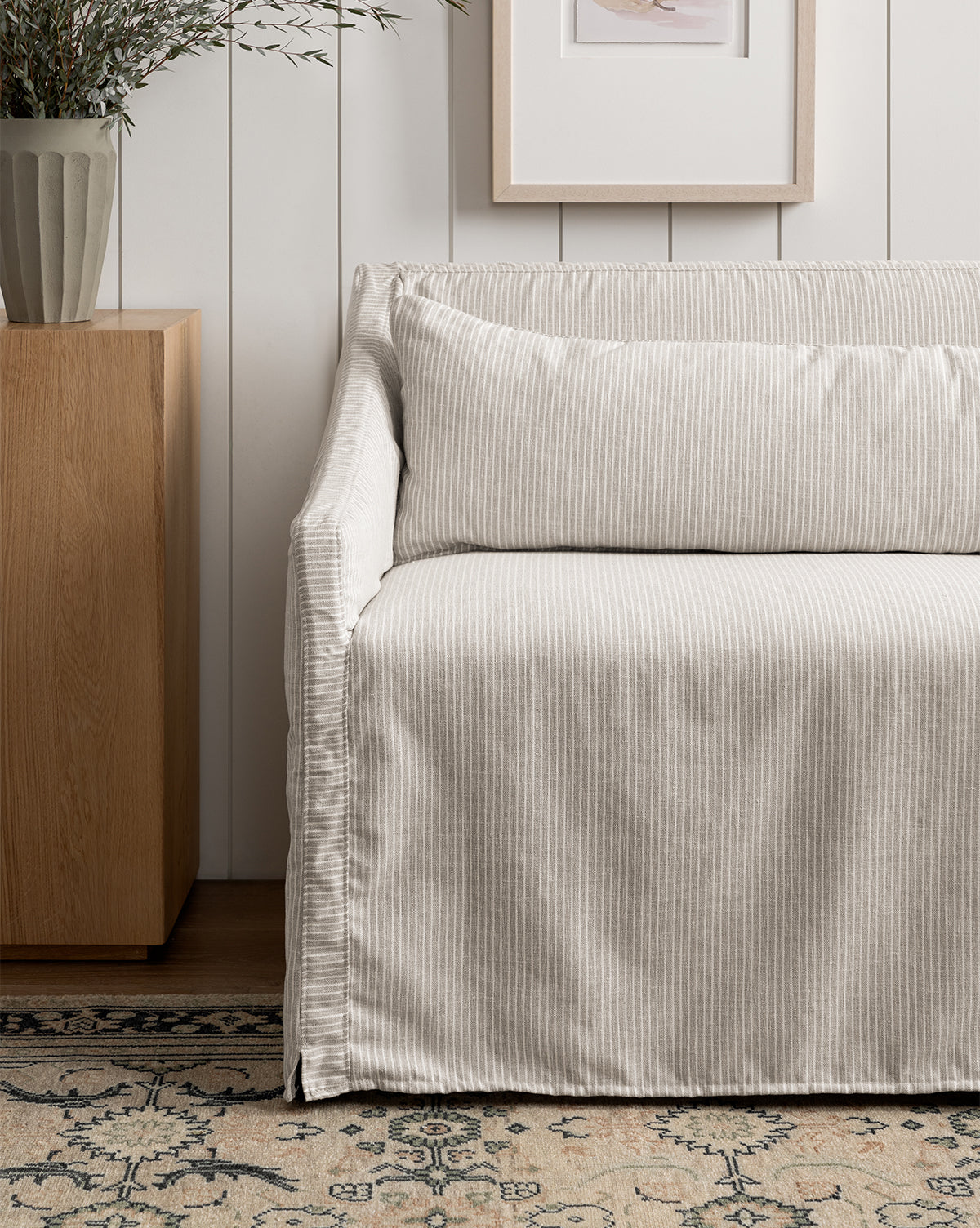 McGee & Co - Olivier Slipcover Dining Bench