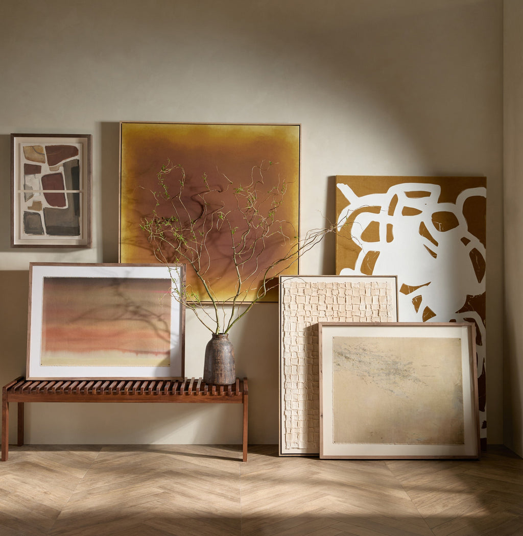 Lulu and Georgia - Abstract Ombre 04 Wall Art by Roseanne Kenny