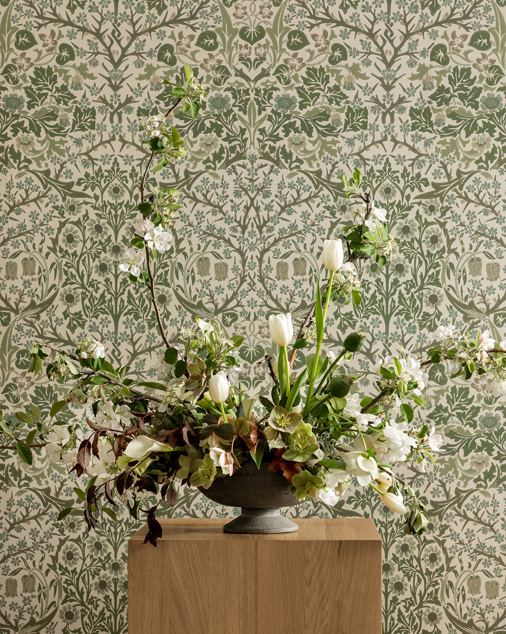 McGee & Co - Morris & Co. x McGee & Co. Blackthorn Wallpaper