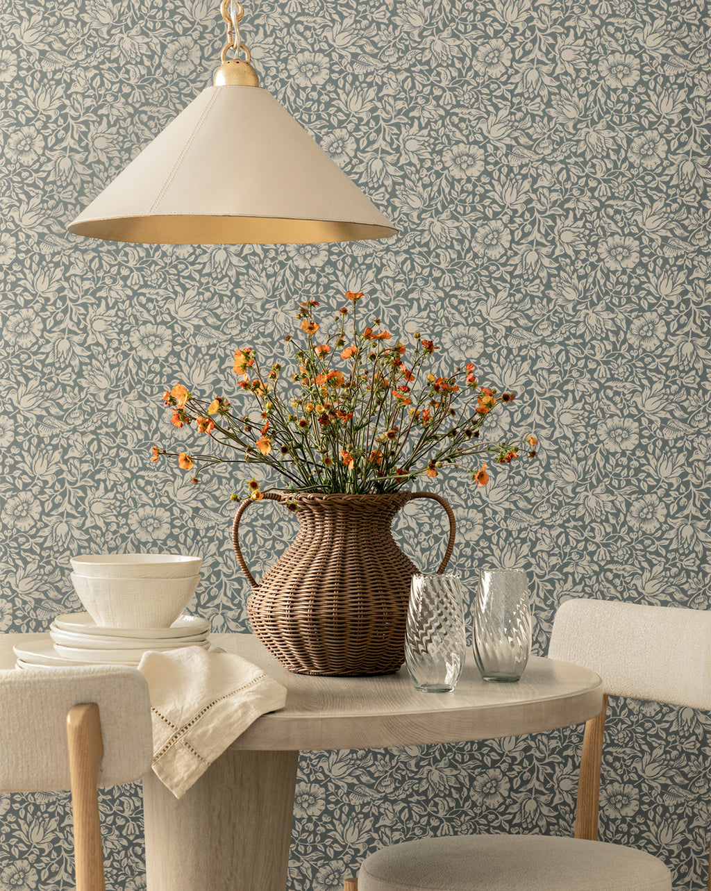 McGee & Co - Morris & Co. x McGee & Co. Mallow Wallpaper