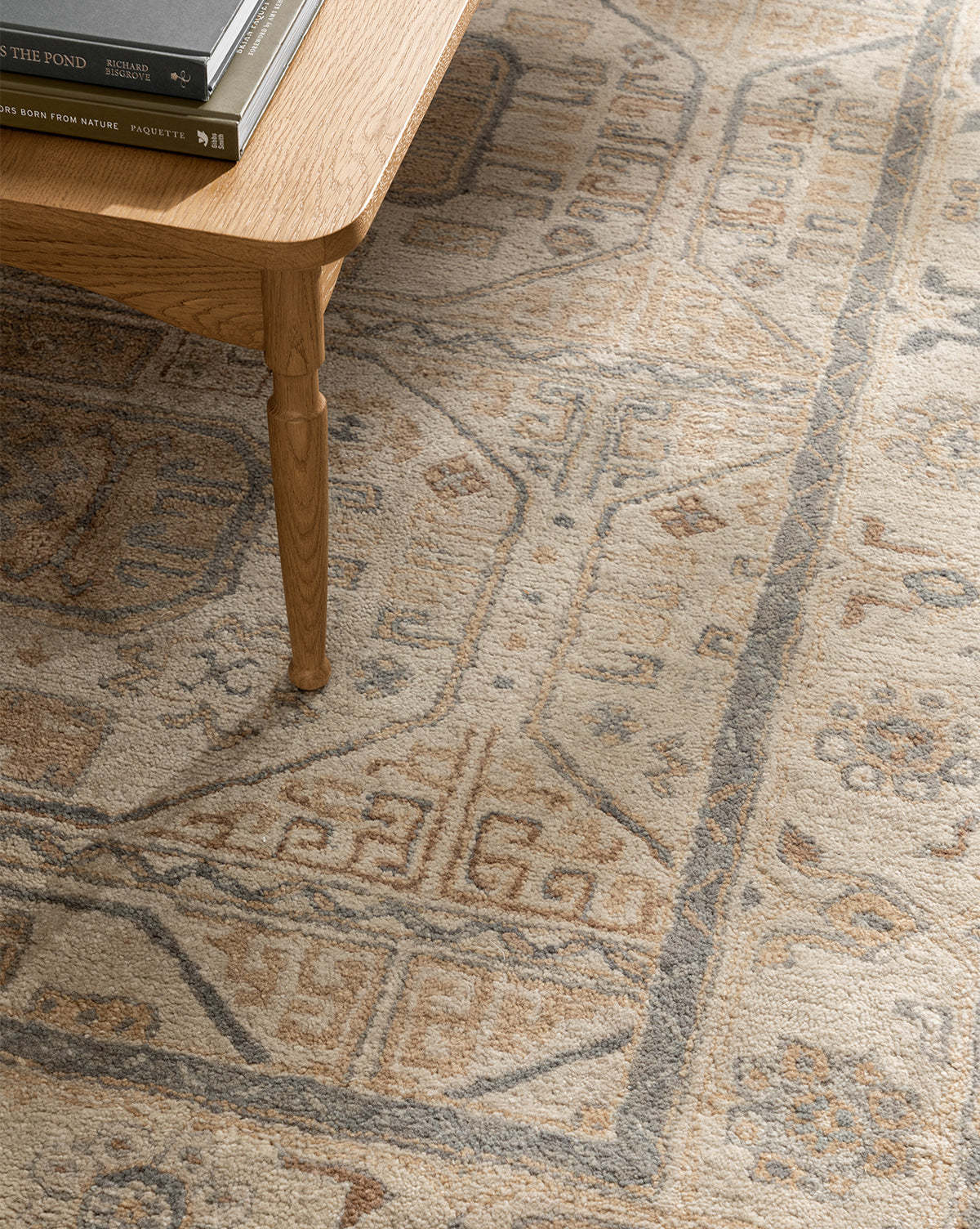 McGee & Co - Ellington Blue Hand - Tufted Wool Rug