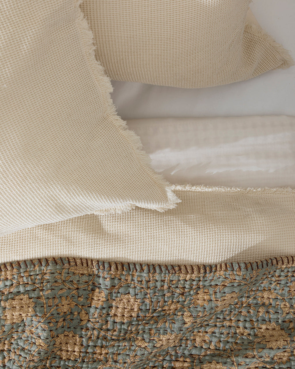 McGee & Co - Helene Waffle Duvet Cover