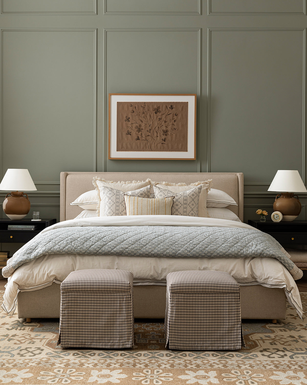 McGee & Co - Ria Bed Low Headboard