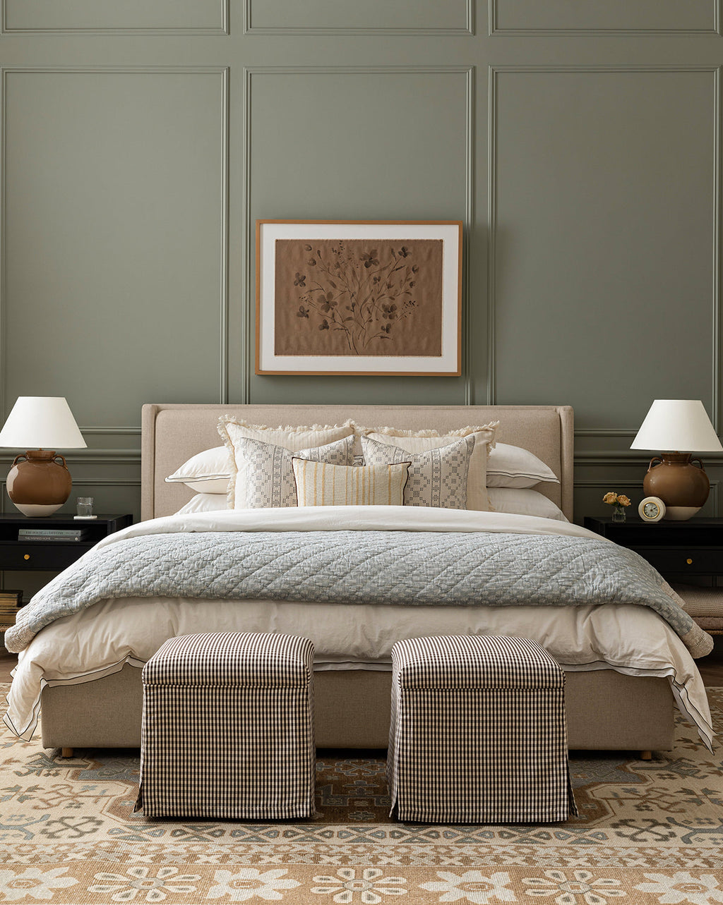 McGee & Co - Latimer Ottoman (Ready to Ship)