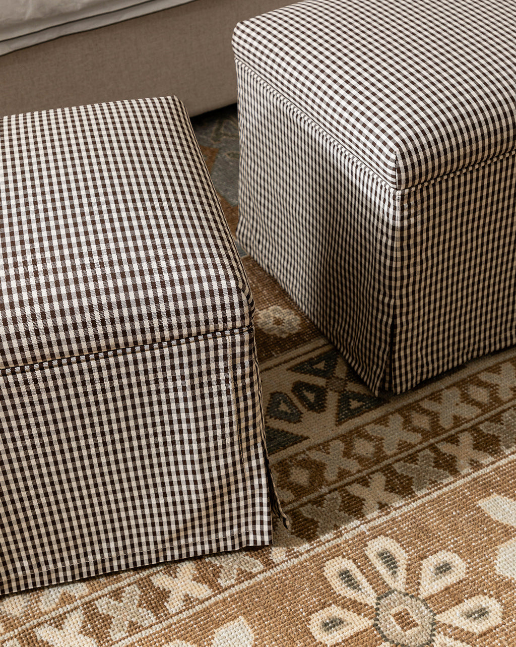 McGee & Co - Latimer Ottoman (Ready to Ship)