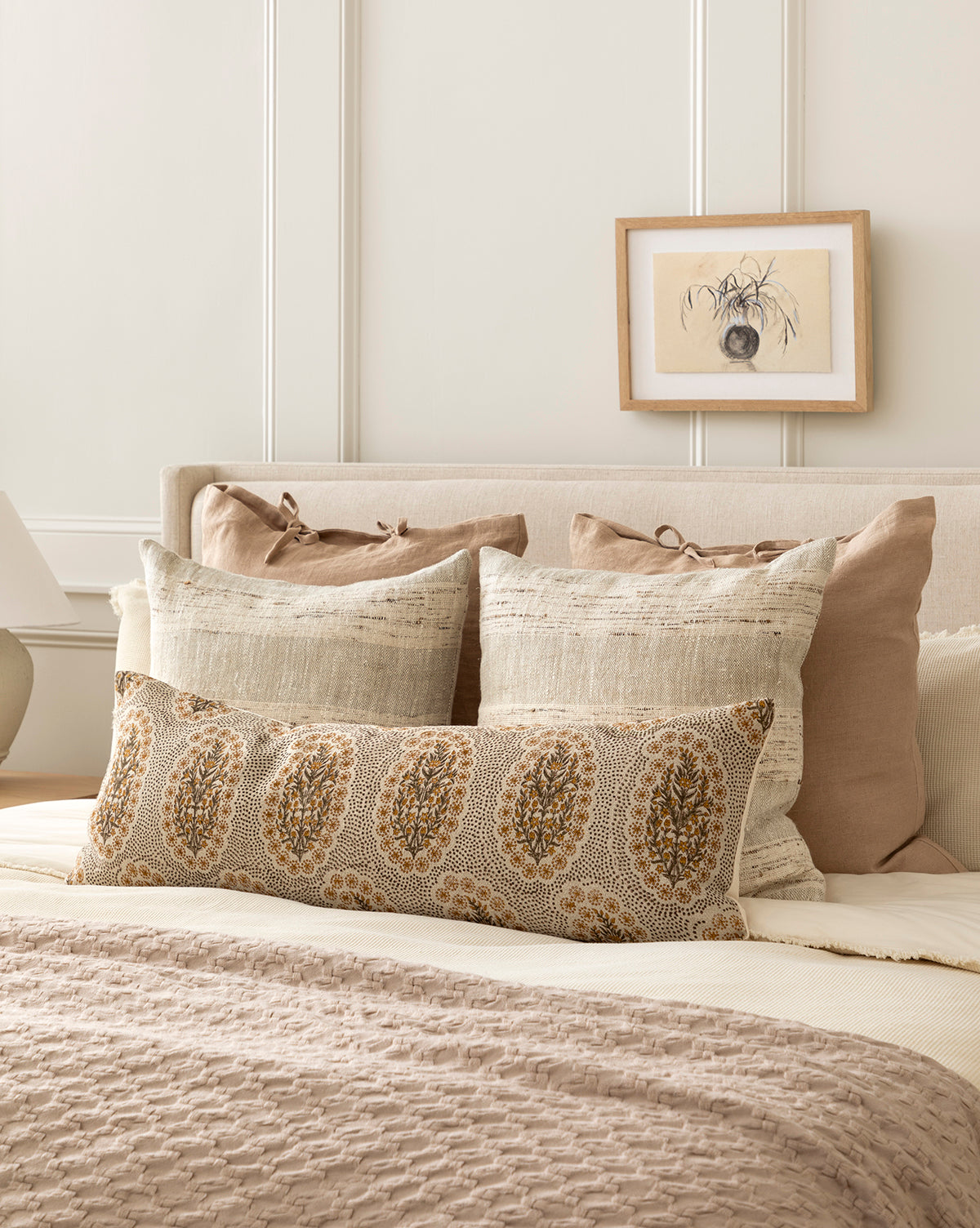 McGee & Co - Kara Linen Pillow Cover