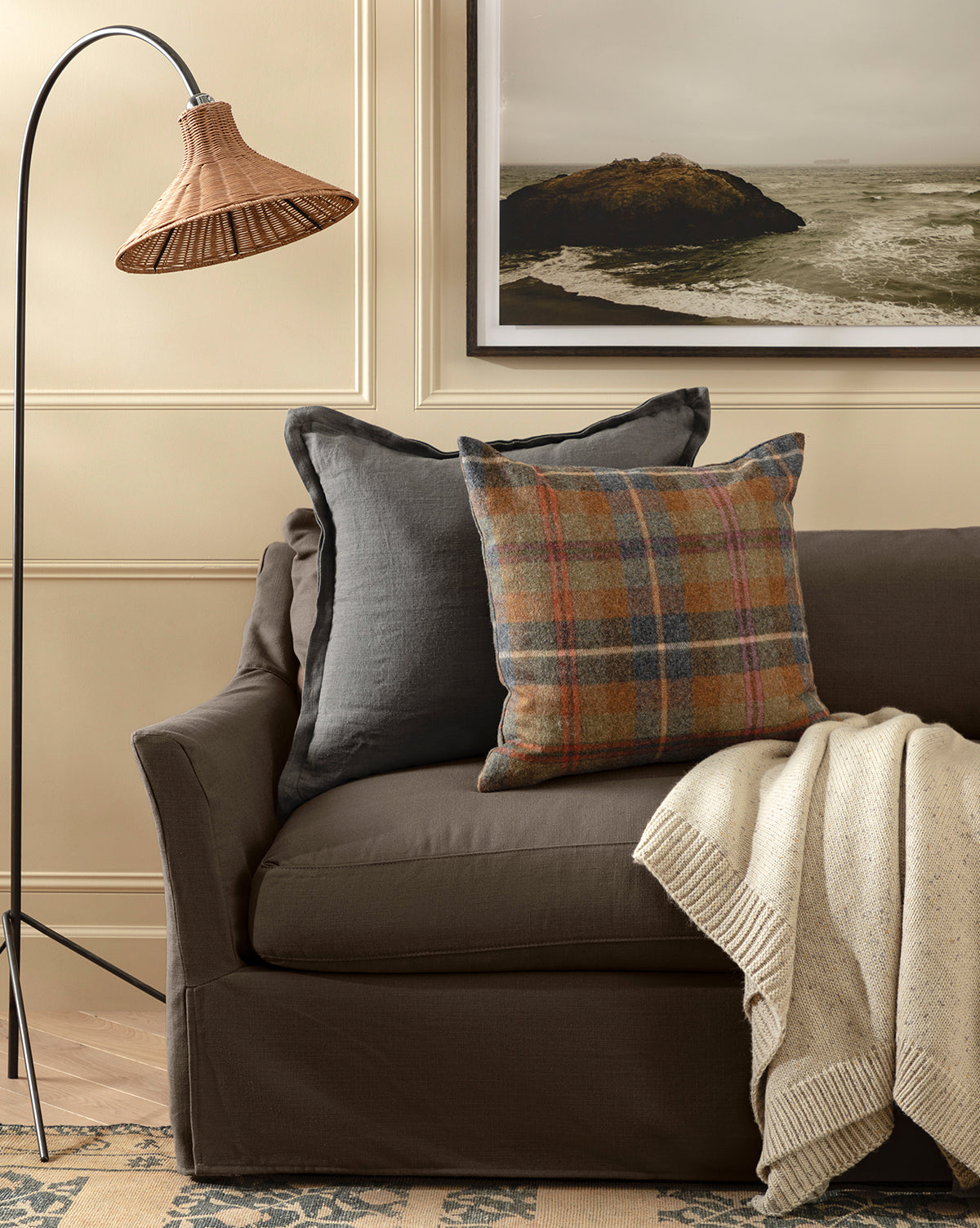 McGee & Co - Liam Double Flange Pillow Cover
