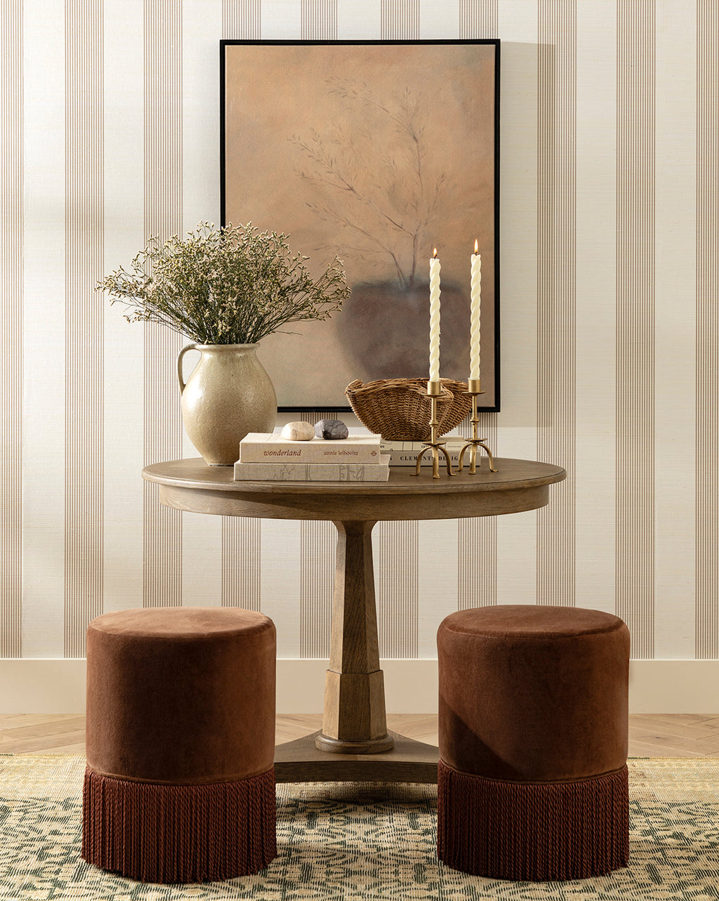 McGee & Co - Astrid Fringe Stool
