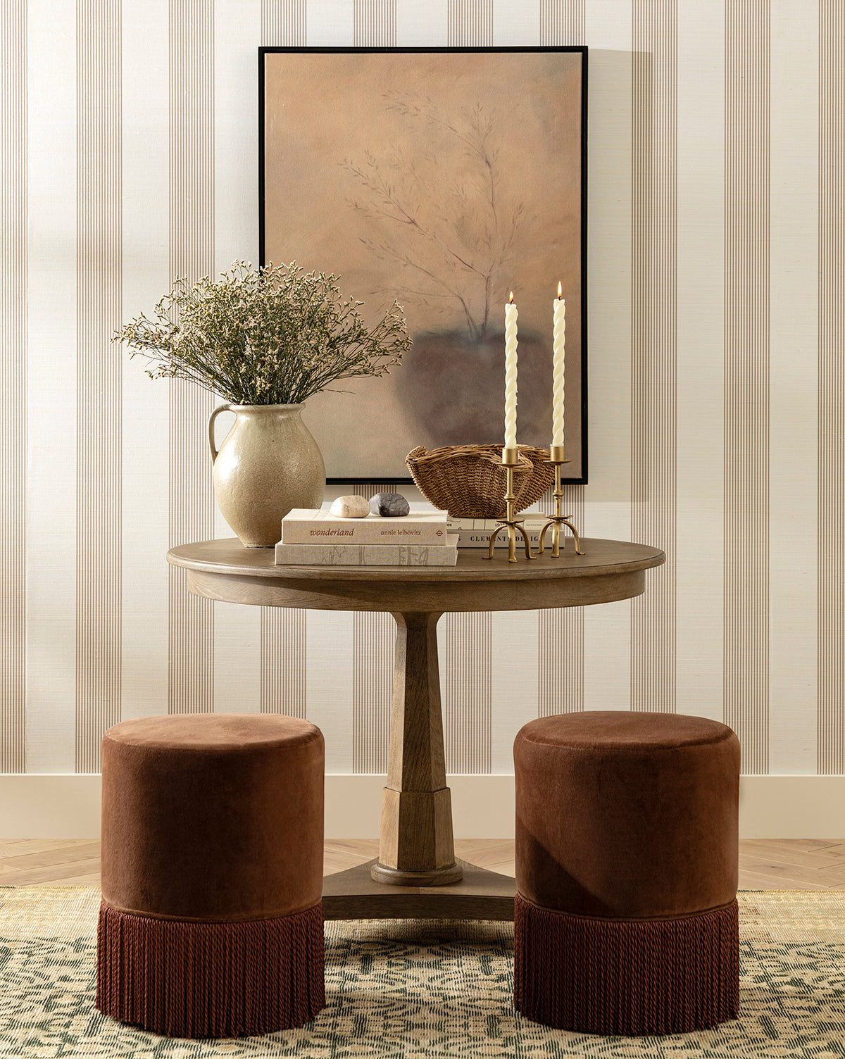 McGee & Co - Astrid Fringe Stool