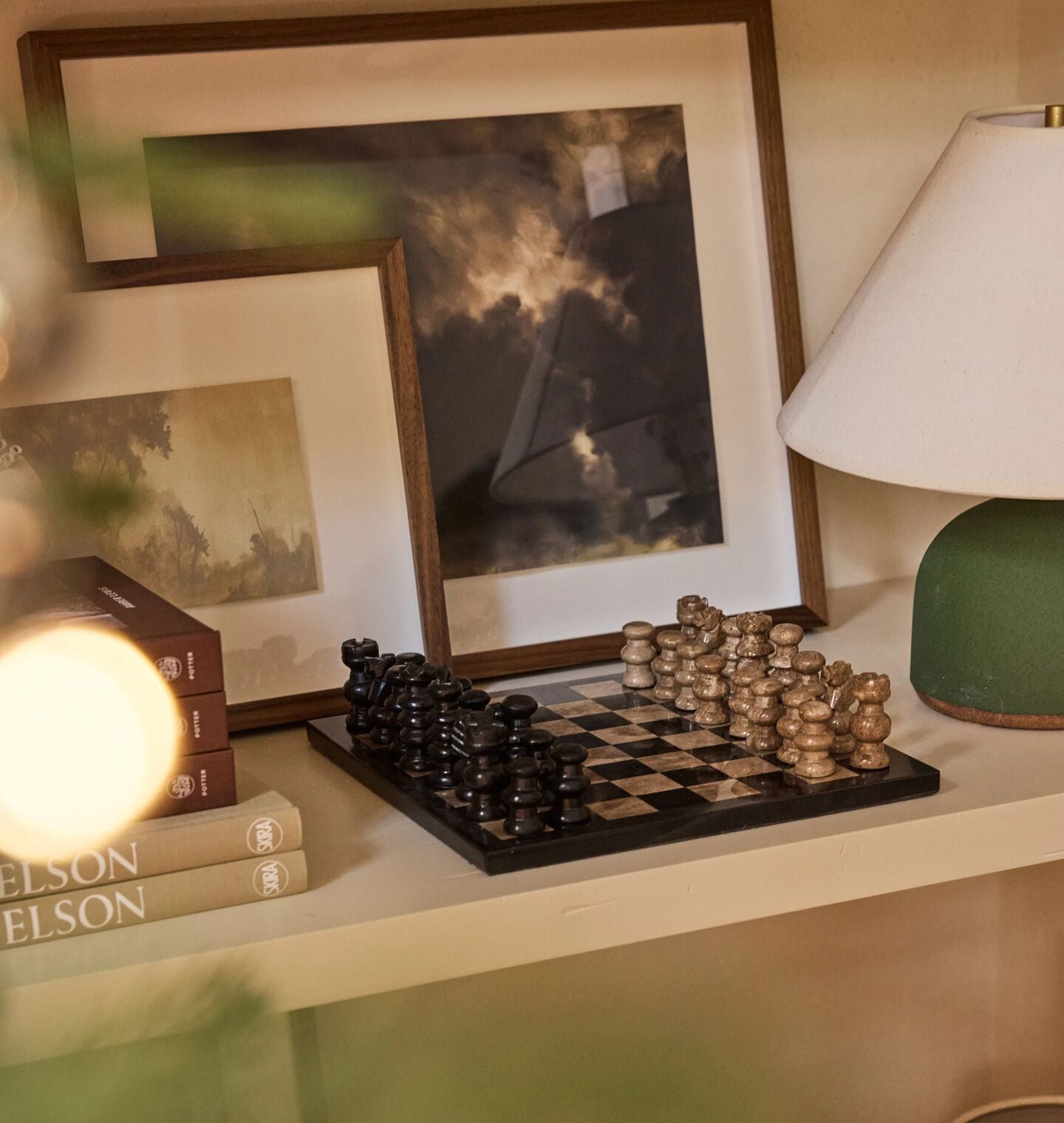 Amber Interiors - Cafe Chess Set