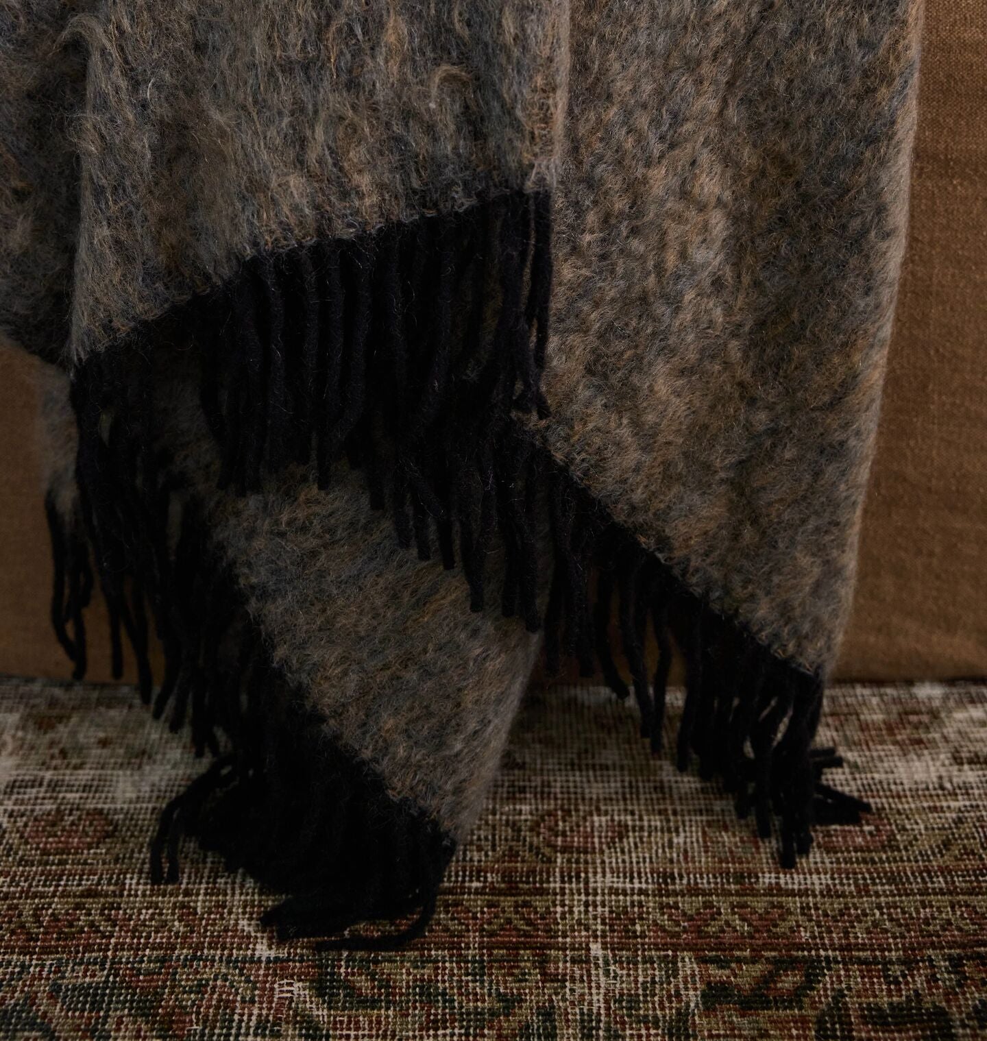 Amber Interiors - Solana Mohair Throw Blanket