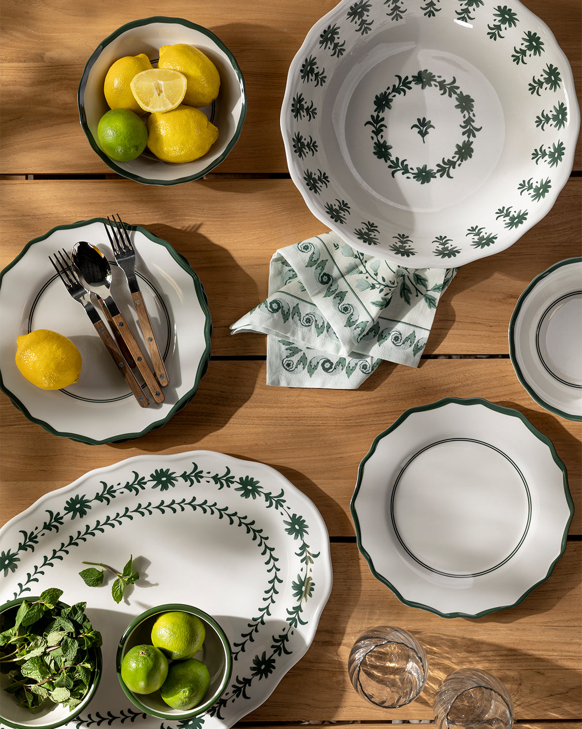McGee & Co - Bistrot Teak Flatware by Sabre