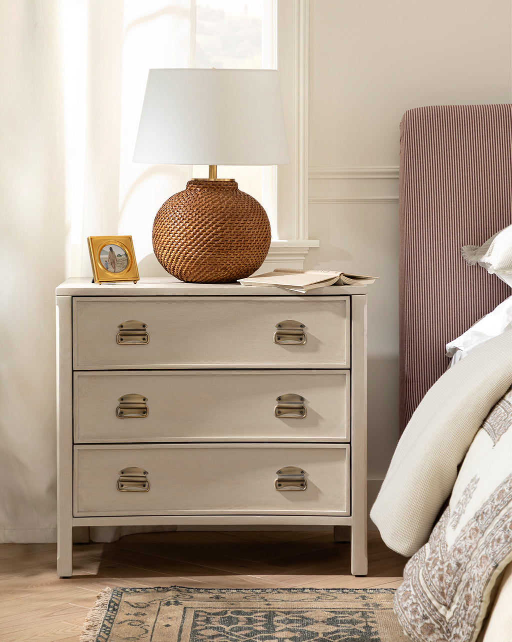 McGee & Co - Mackenna White Oak Nightstand